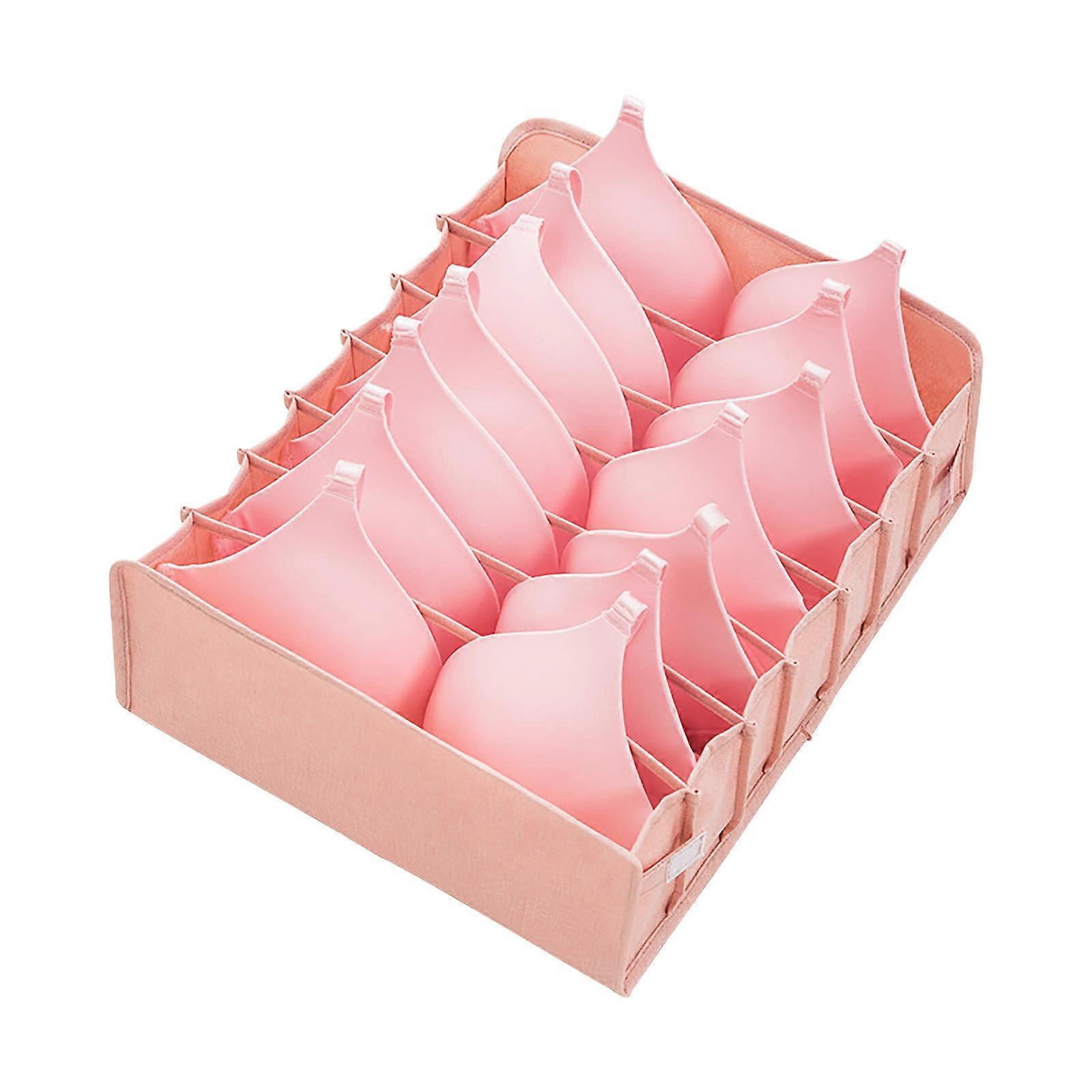 Underwear Storage Box With Compartments Socks Bra Underpants