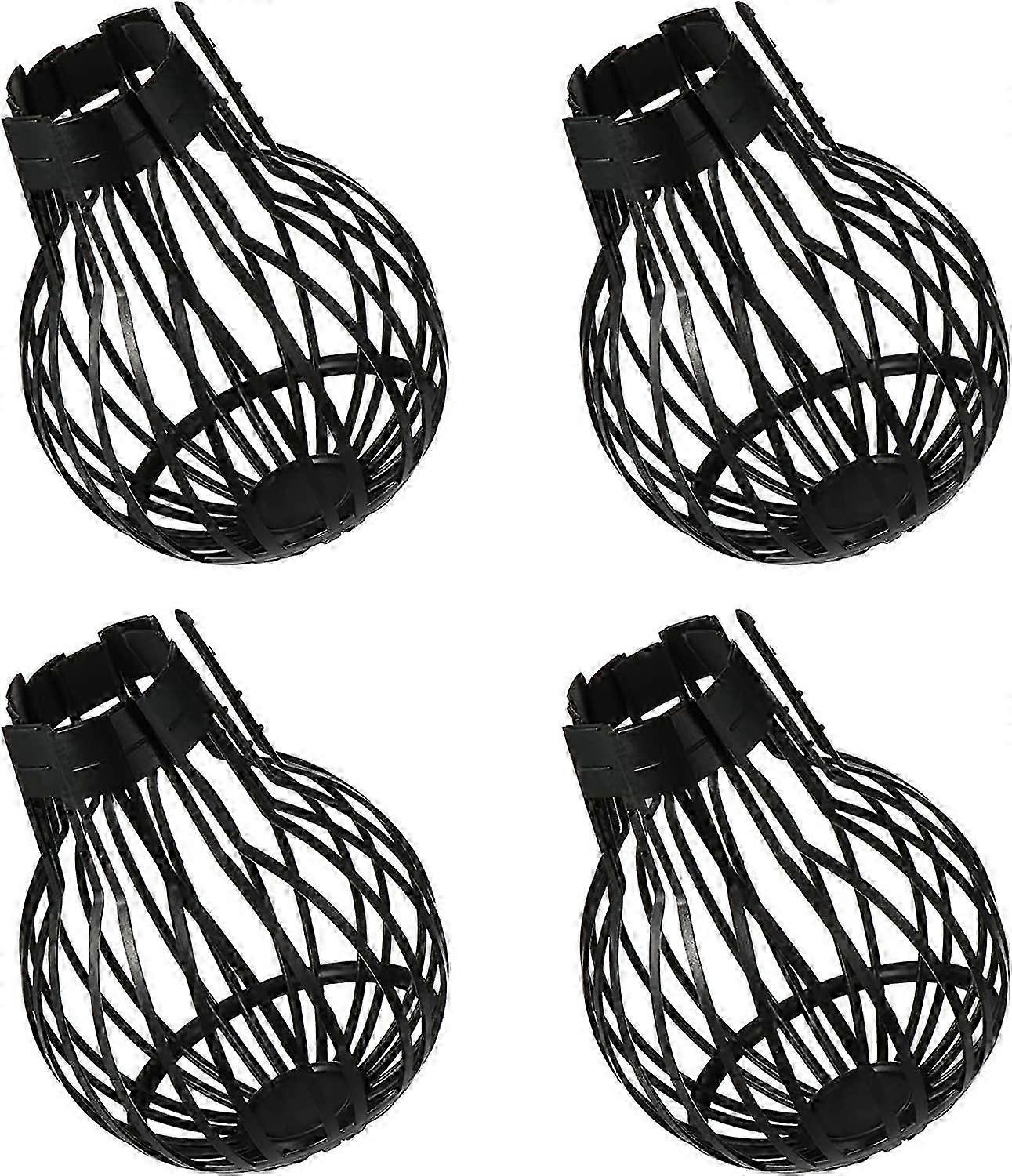 4pcs Wire Drain Cover Gutter Guard Downspout Leaf Filter Protector Cleaner