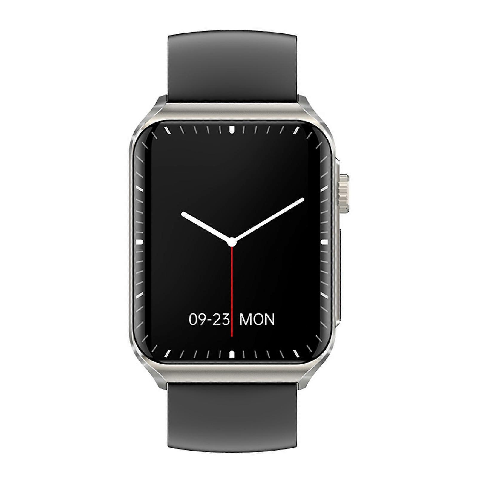 3D Curved Screen Fitness Tracking Device Smartwatch with Wireless Calling, Water Resistance, Extensive Sport Functions  Starlight color TPU