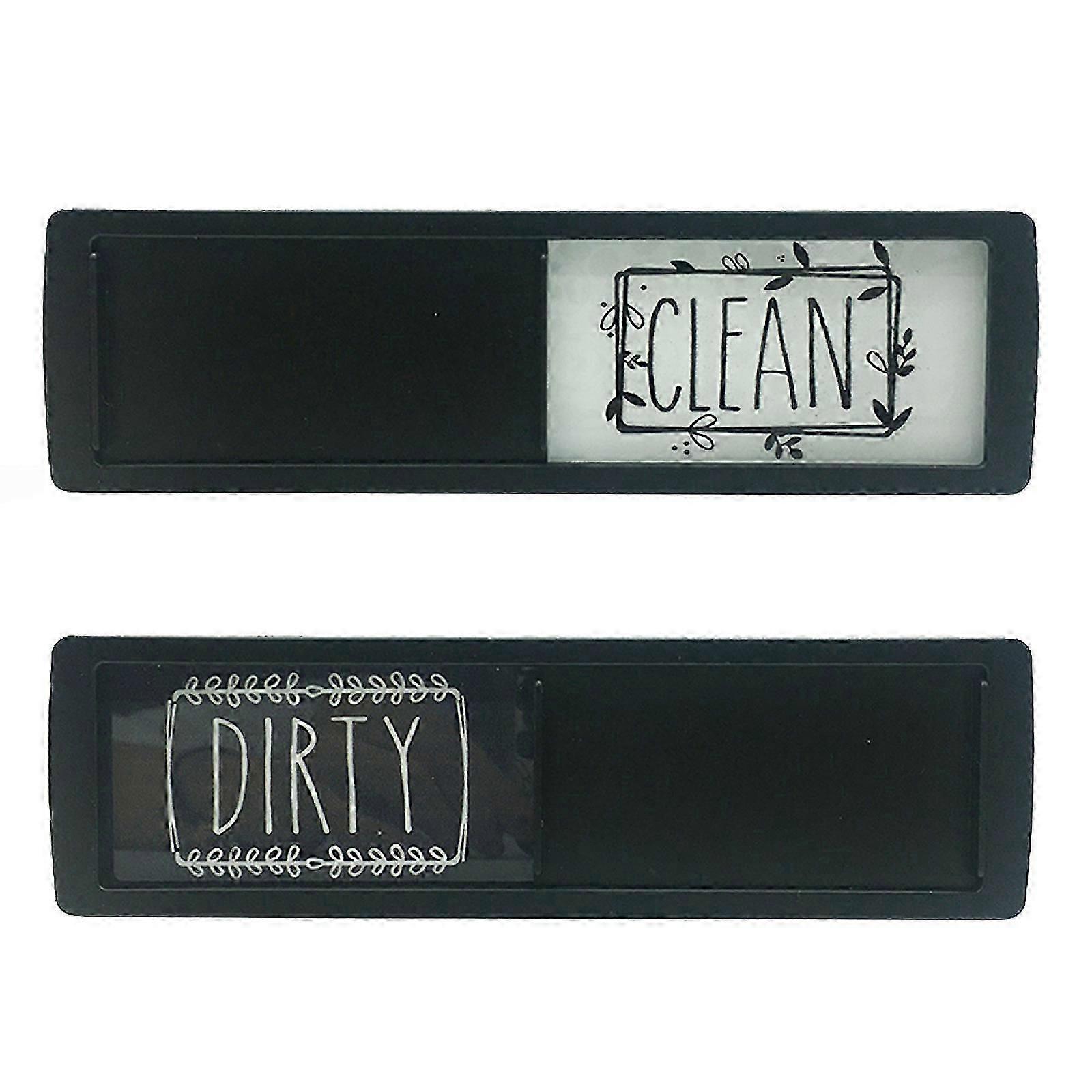 Clean Dirty Dishwasher Magnet Non-Scratch Strong Magnetic Signage Indicator Sign