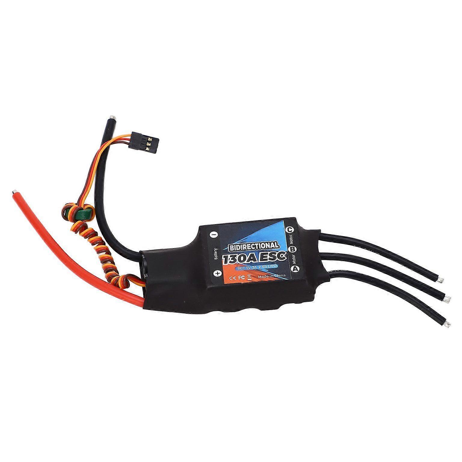 130A Bidirectional Brushless ESC for RC Applications