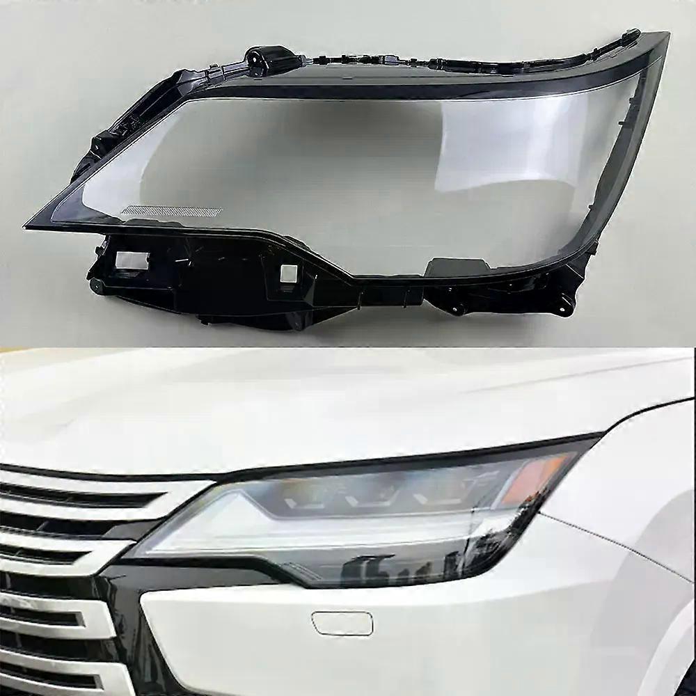 For Lexus LX LX500 LX600 LX700 2022-2025 Headlamps Transparent Cover Headlight Shell Lampshade Lens Lamp Shade Plexiglass