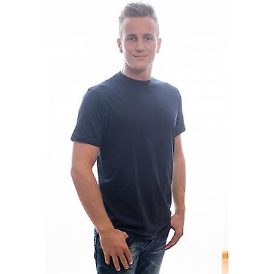 Slater Basic T-Shirt O neck Navy Blue Two Pack (art 2510)