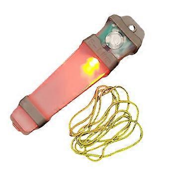 Personals Identification Marker Light,Tacticals Helmet Safety Flashing Light Survival Signal Light Hunting Hiking  sand shell