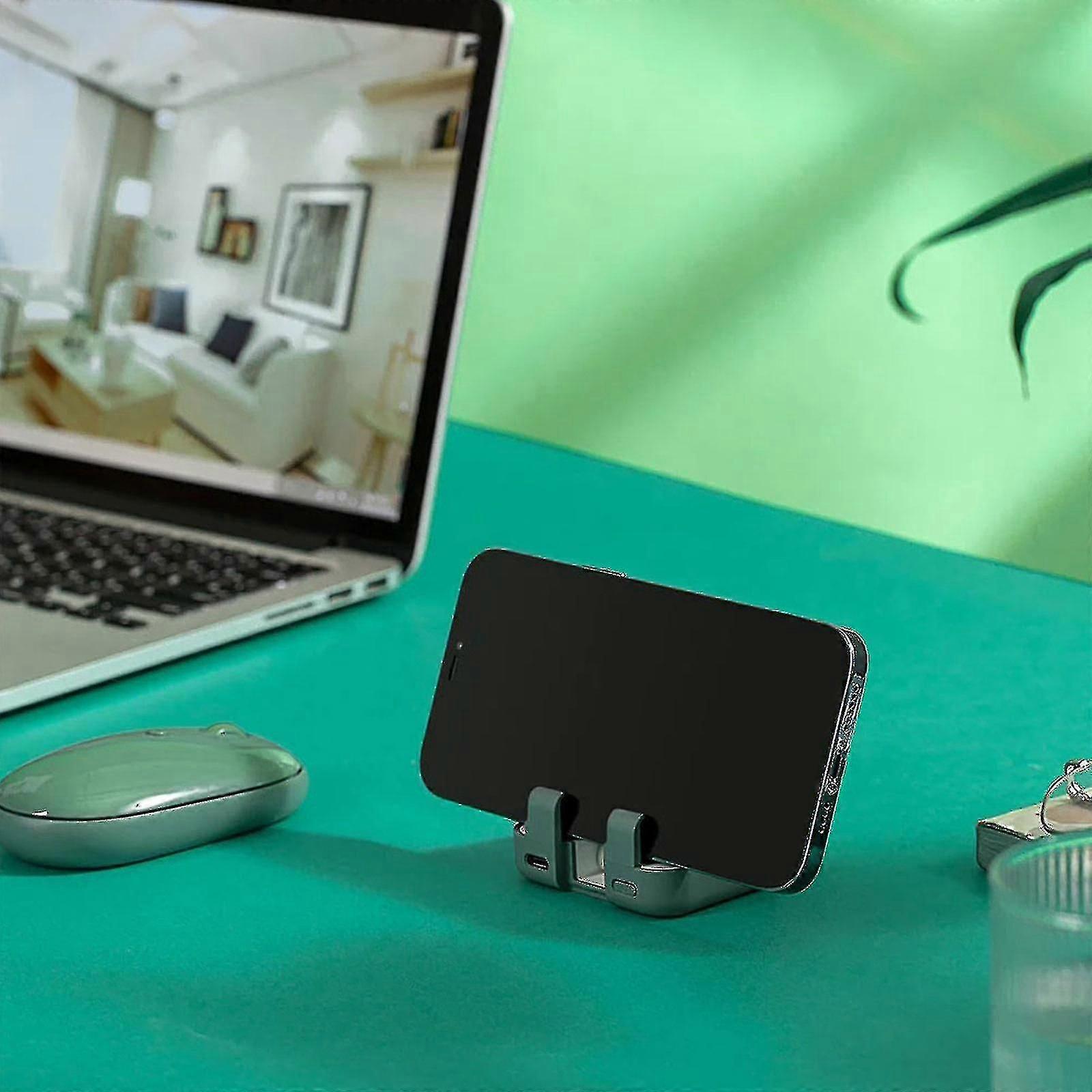 小型ポータブル充電器、ミニパワーバンクと電話ホルダー、ポータブルワイヤレス充電トレジャー携帯電話ホルダー