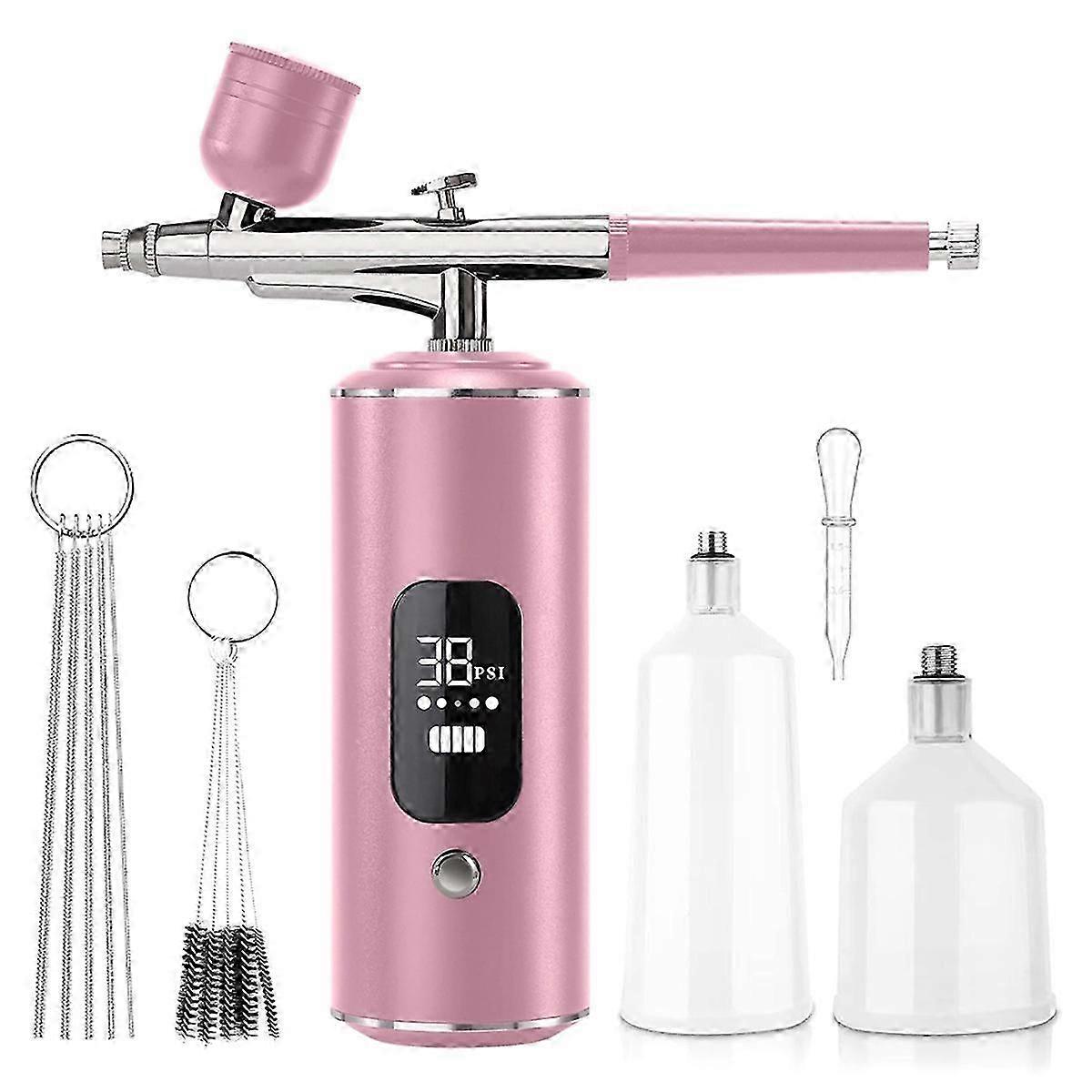 Portable Digital Air Brush with Compressor for Crafts and Art Painting