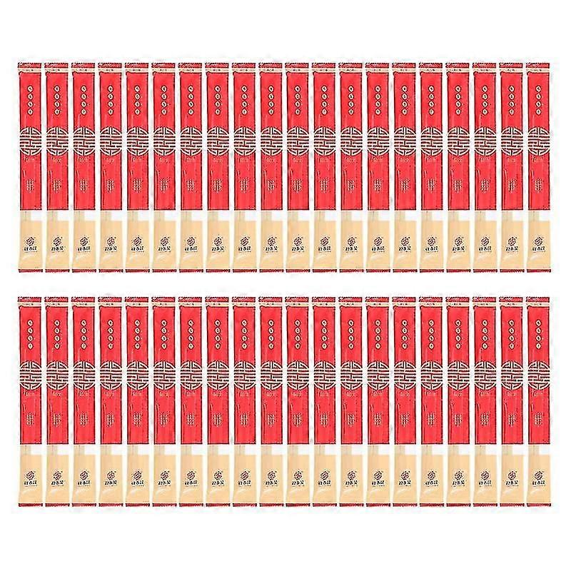 40pcs Disposable Bamboo Chopsticks