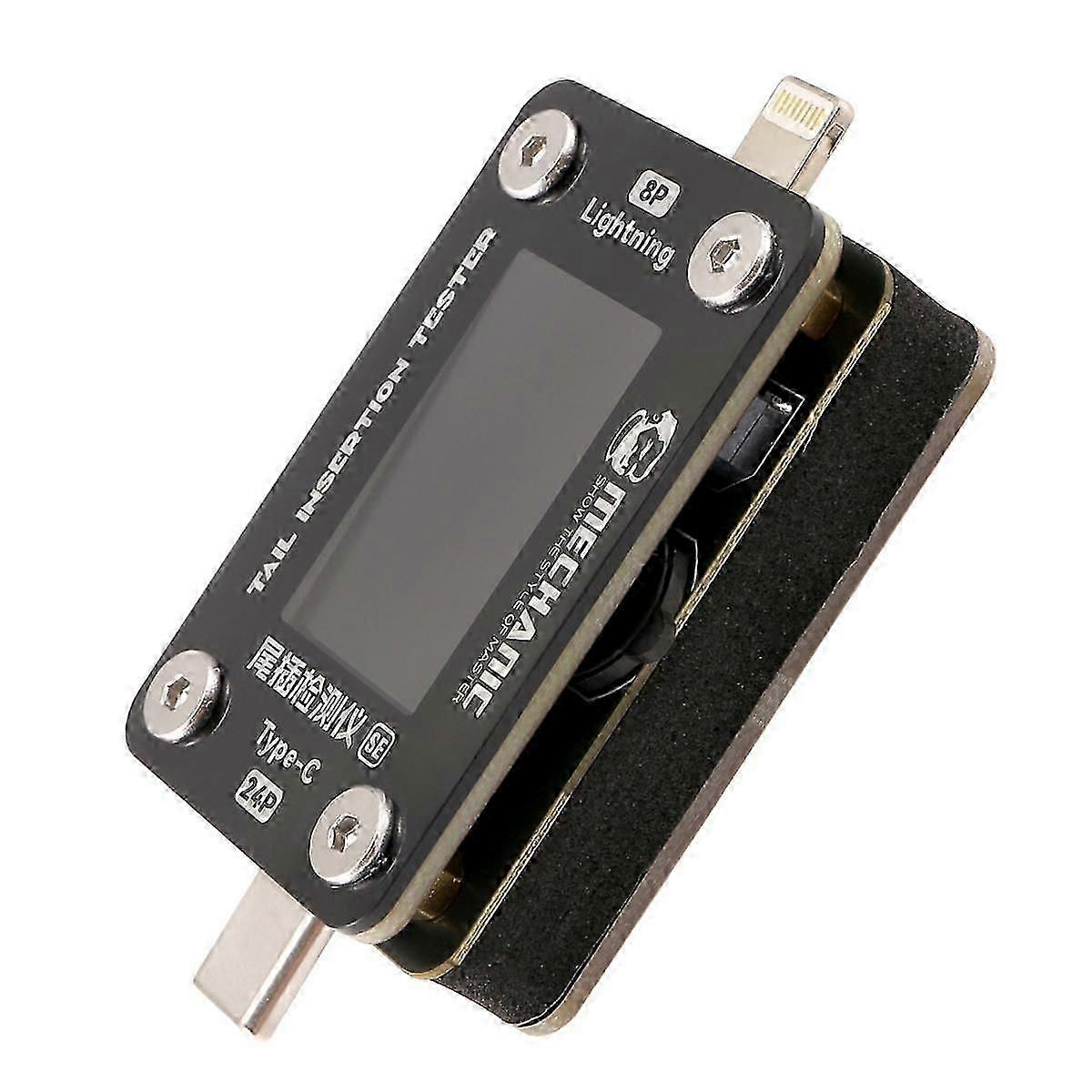 MECHANIC Automatic Tail Plug Tester for Type-C Interface Tablet Notebook Repair Tester Accessories