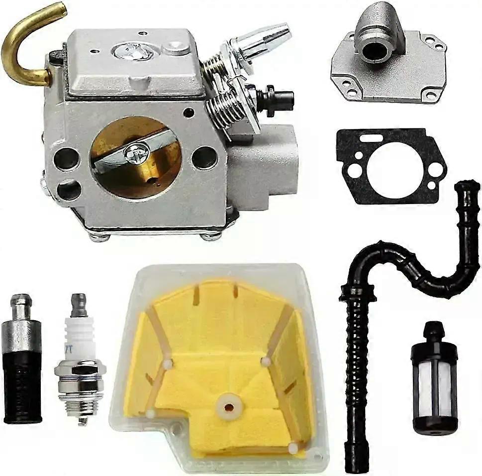 MS280 Chainsaw Carburetor compatible for  Stihl MS270 MS 270C 280C with Spark Plug Fuel Line Kit