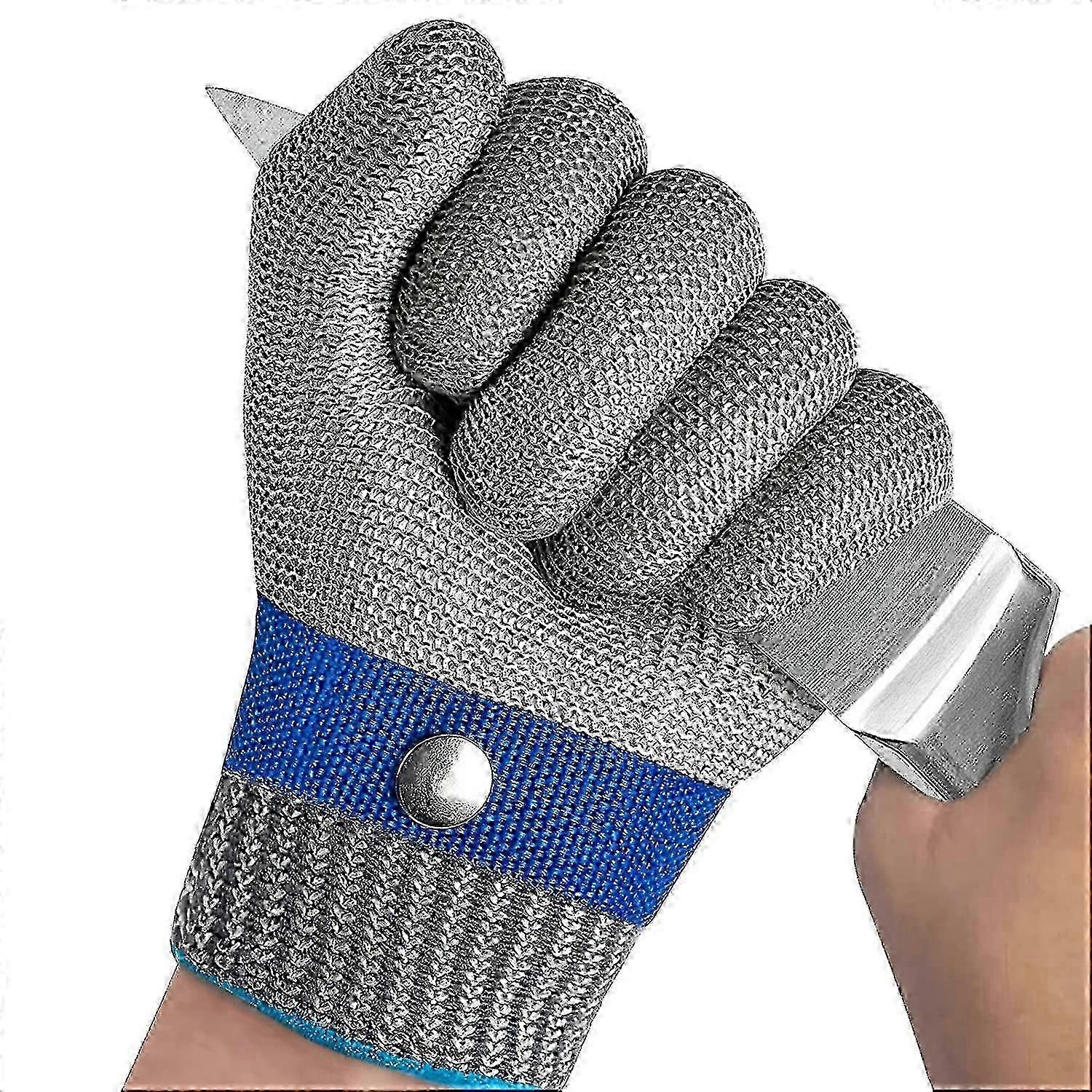 Anti Coupure Gants De Travail Protection Haute Performance Niveau 5 Gant Protection Cuisine Pour Dcoupe De Viande, Filet De Poisson, Mandoline, D'hu?t