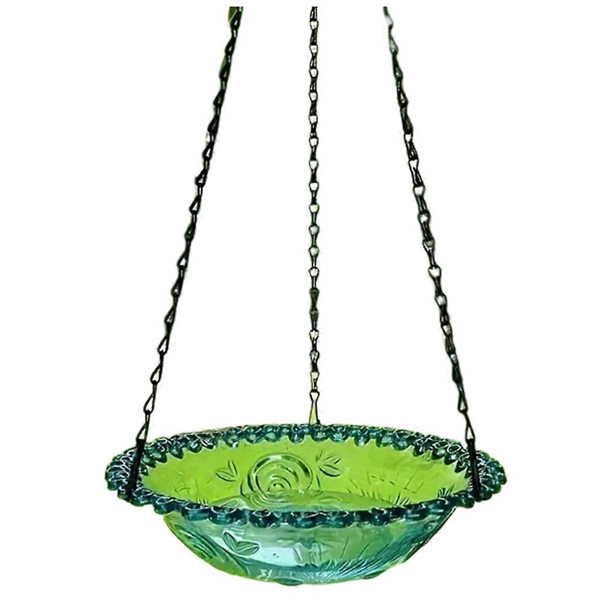 Explosion Suspension Metal Bird Feeder Outdoor Feeder Blue