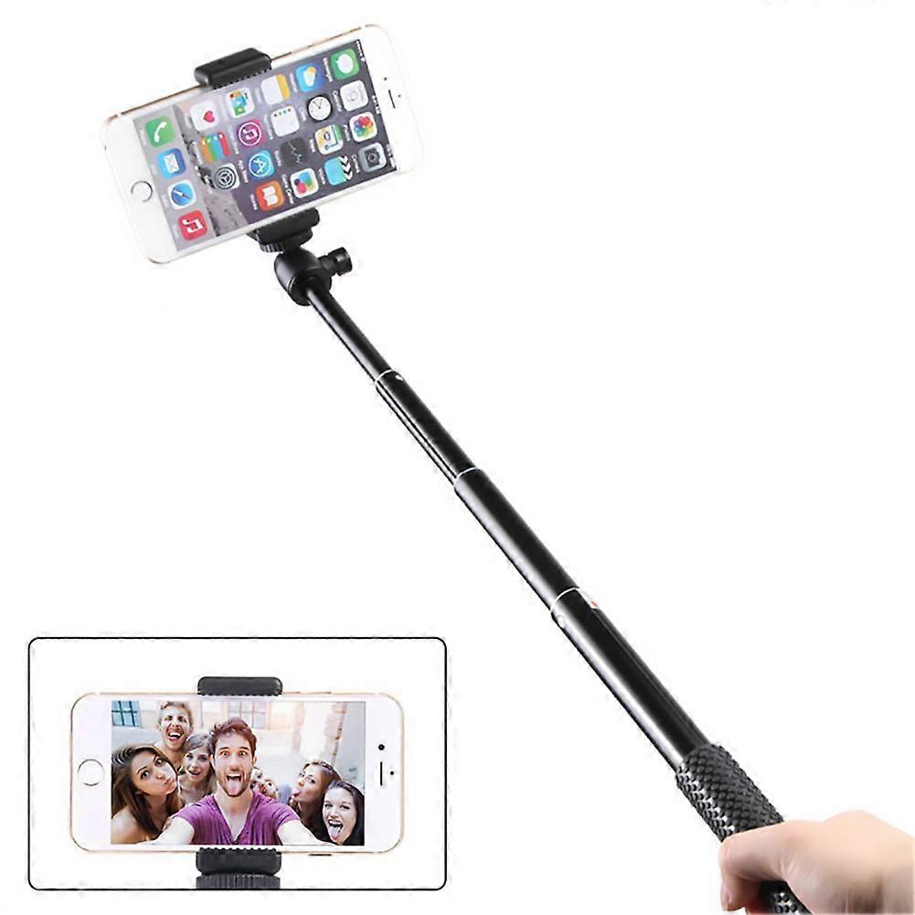 Elescoping Pole With Non-slip Rubber Handle Lightweight Portable Adjustable Scalable For 10 9 8 7 6 5 4 3 48cm