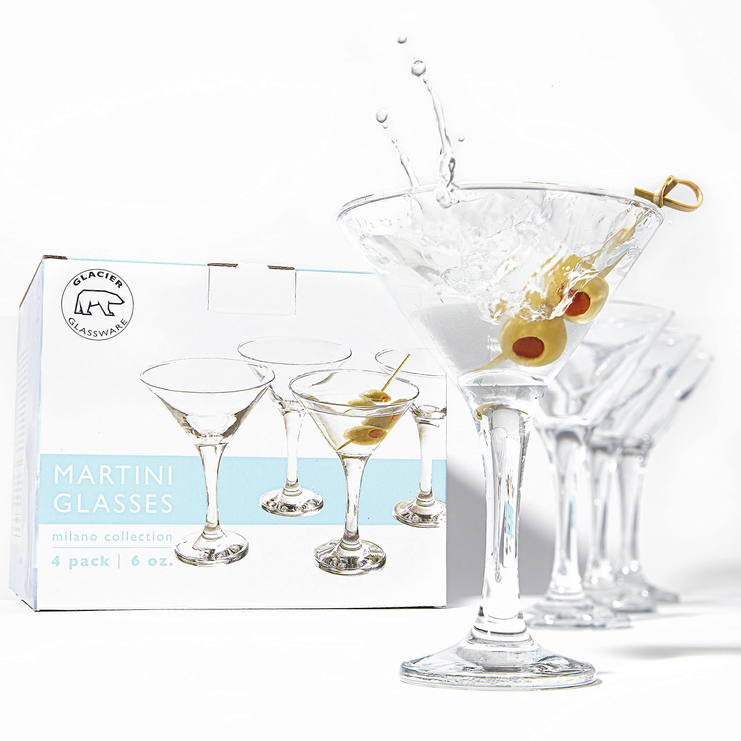 Martini Glass 4-Piece Set 6 Oz