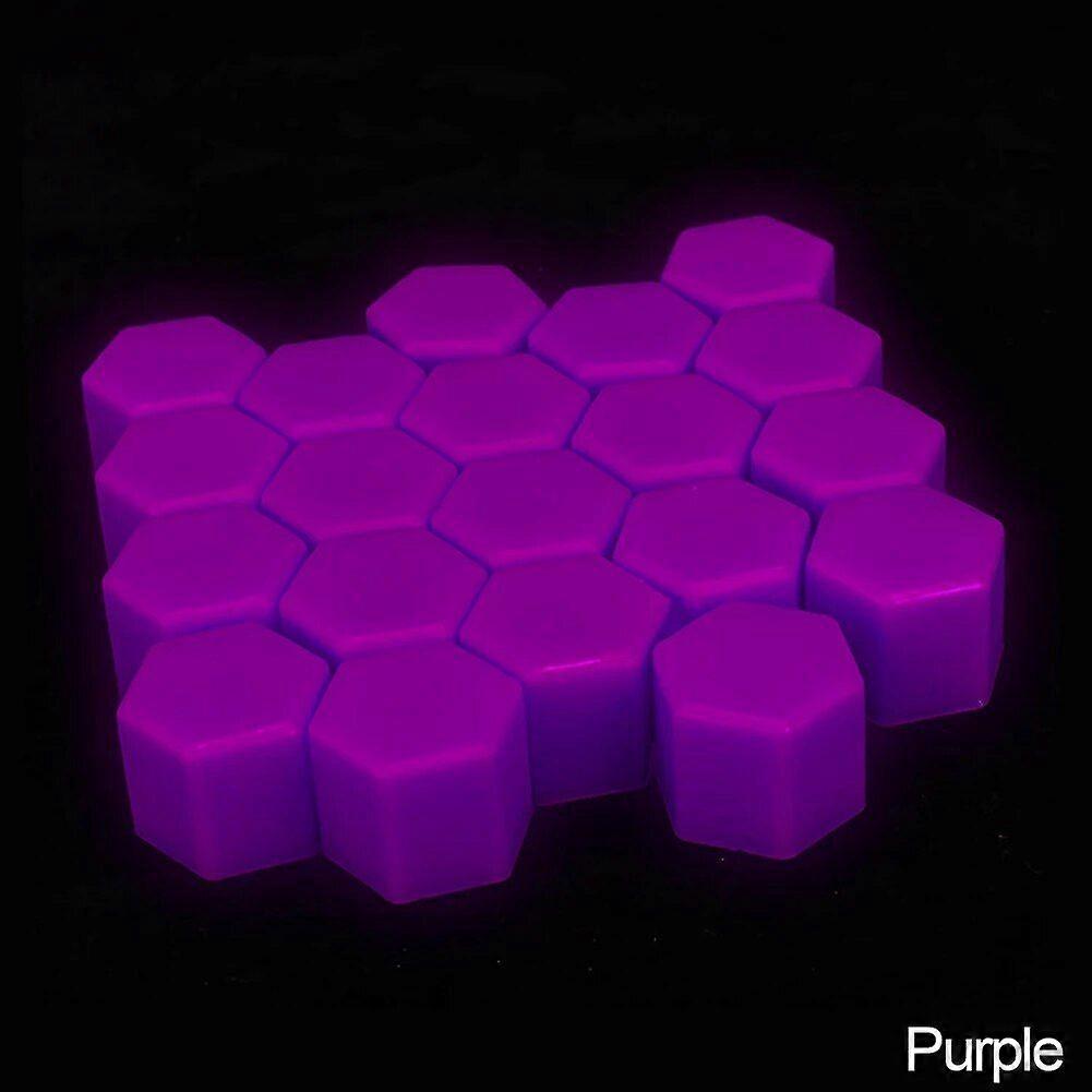 20 יחידות 17 מ"מ 19 מ"מ 15 מ"מ שחור מכונית גלגל מכסי ברגים כיסויים אגוזים סיליקון נגד חלודה כיסוי אוטומטי גלגל רכזת מגינים סטיילינג בורג כובע