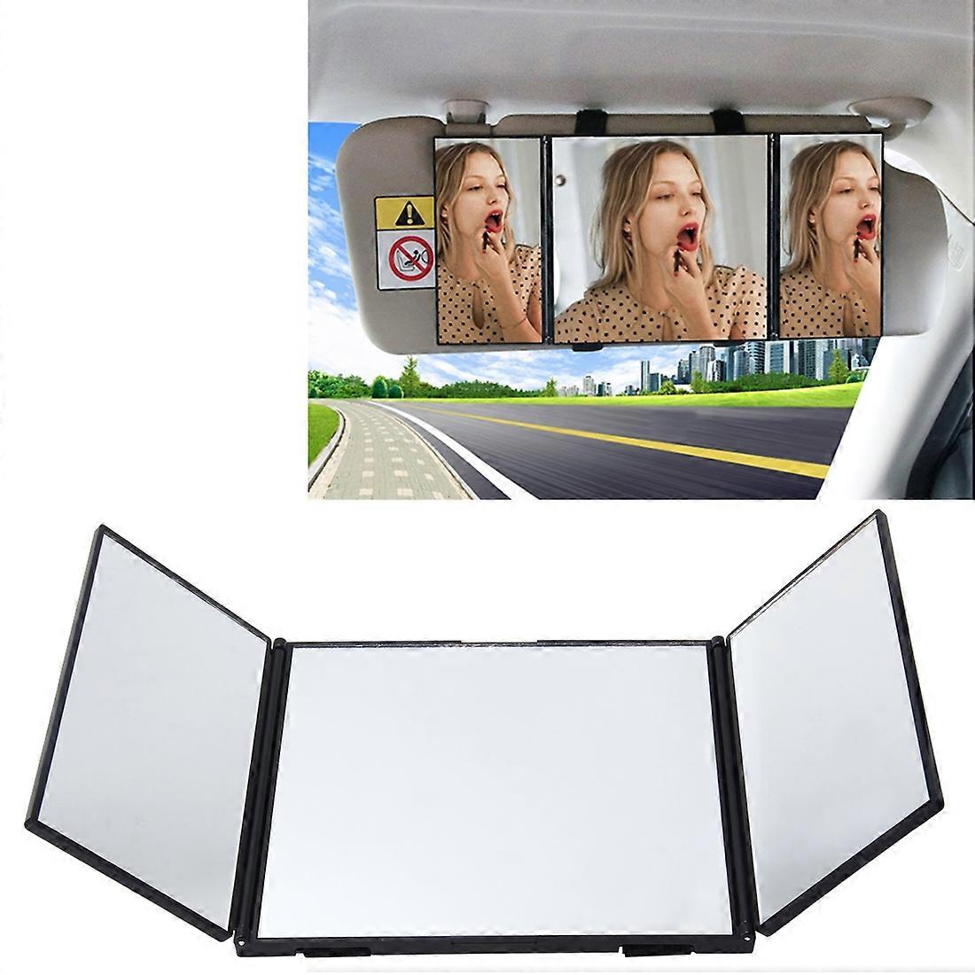 SHUNWEI Car Sun Visor Adjustable Mirror