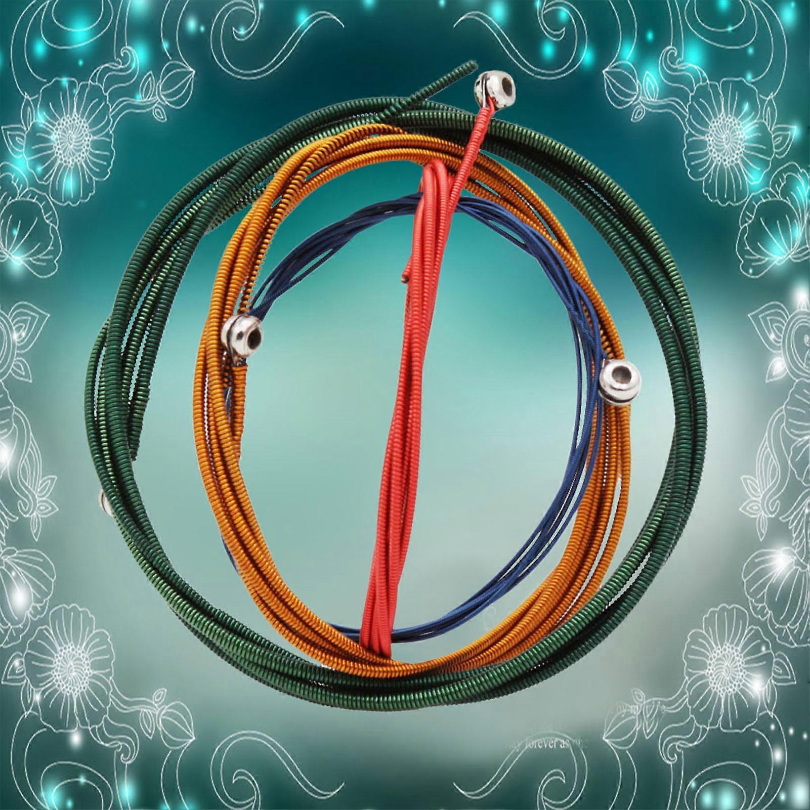 IRIN 4Pcs Electric Bass String Steel String for Electric Bass Imported Hexagonal Steel Core Musical Instrument Accessory Bass Guitar Strings