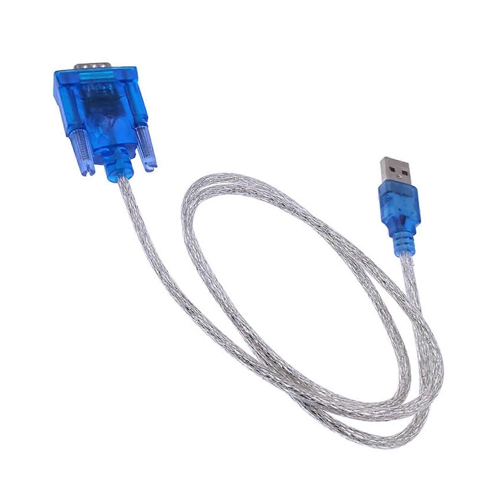 CH340 USB to RS232 Serial Port Adapter 9-Pin DB9 Cable Compatible with Windows and Linux Systems