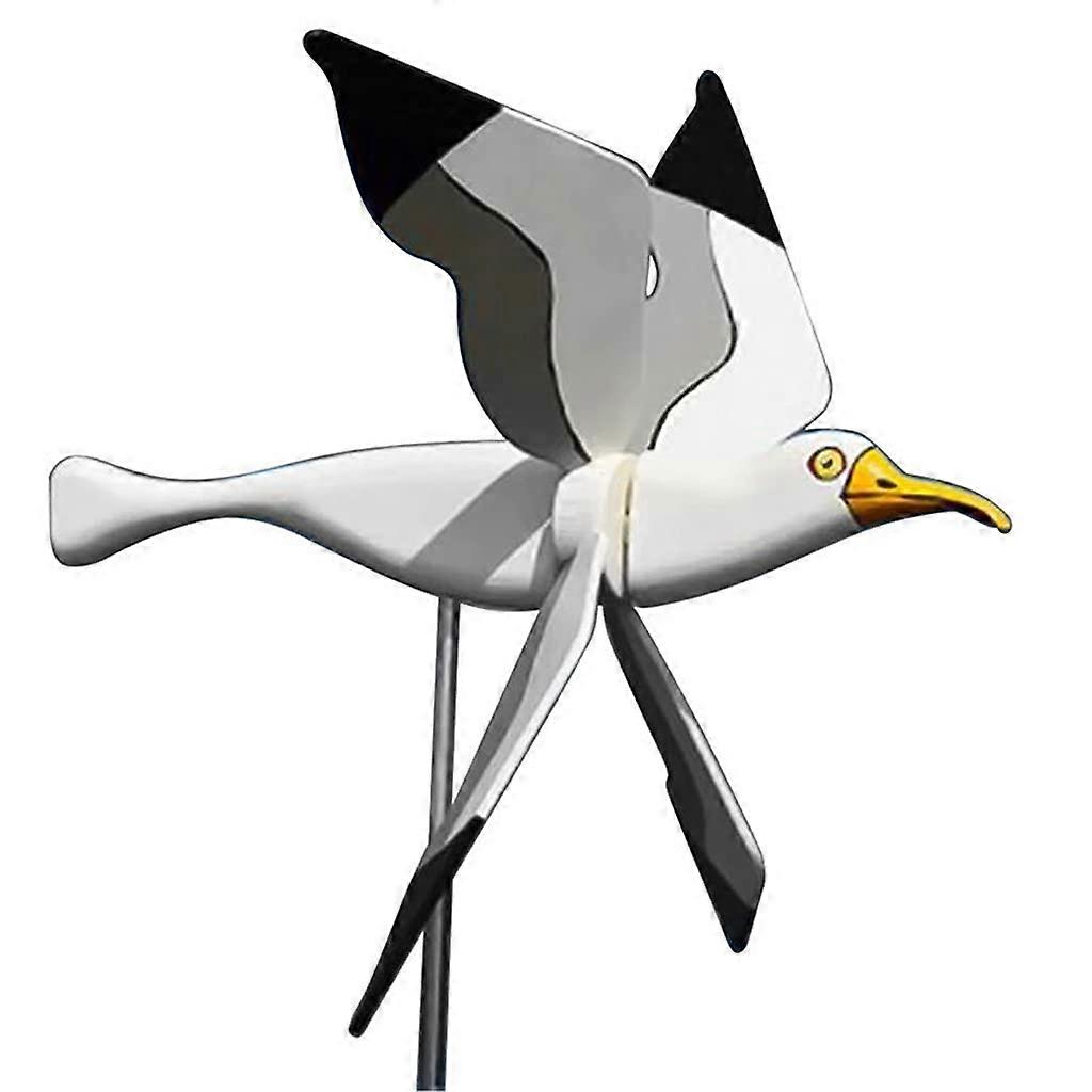 Garden Stake Flying Bird Wind Spinner Series