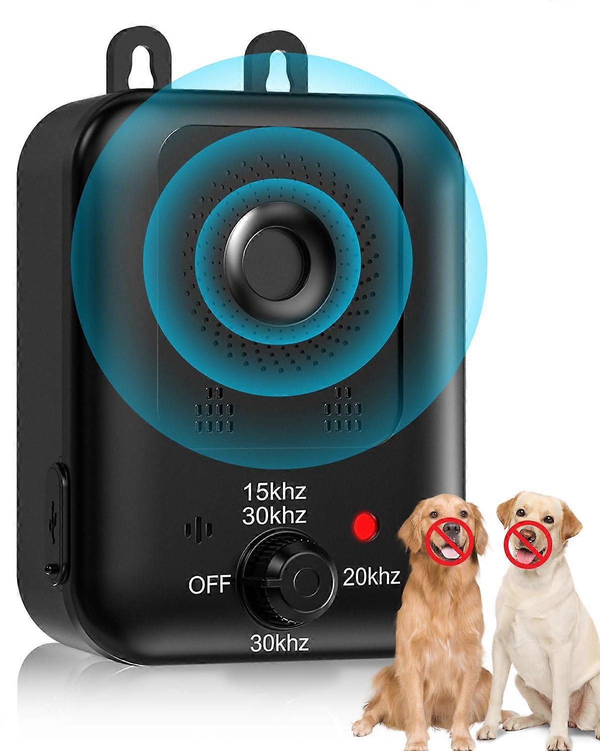 Anti Barking Devices with 3 Modes, Rechargeable Ultrasonic Bark Control for Small Medium Large Dogs