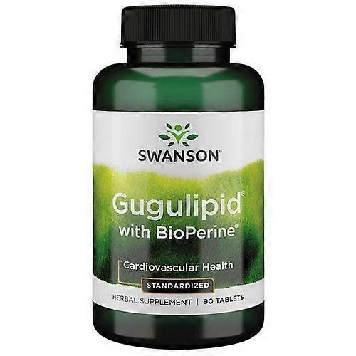 Swanson Vitamins Gugulipid with BioPerine Standardized, 90 Tabs