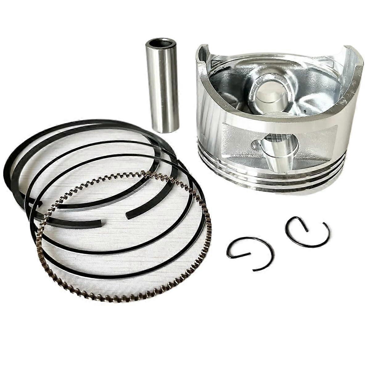 192 Compatible Engine Generator Replacement Parts Piston 92MM Rings Pin Clips Kit