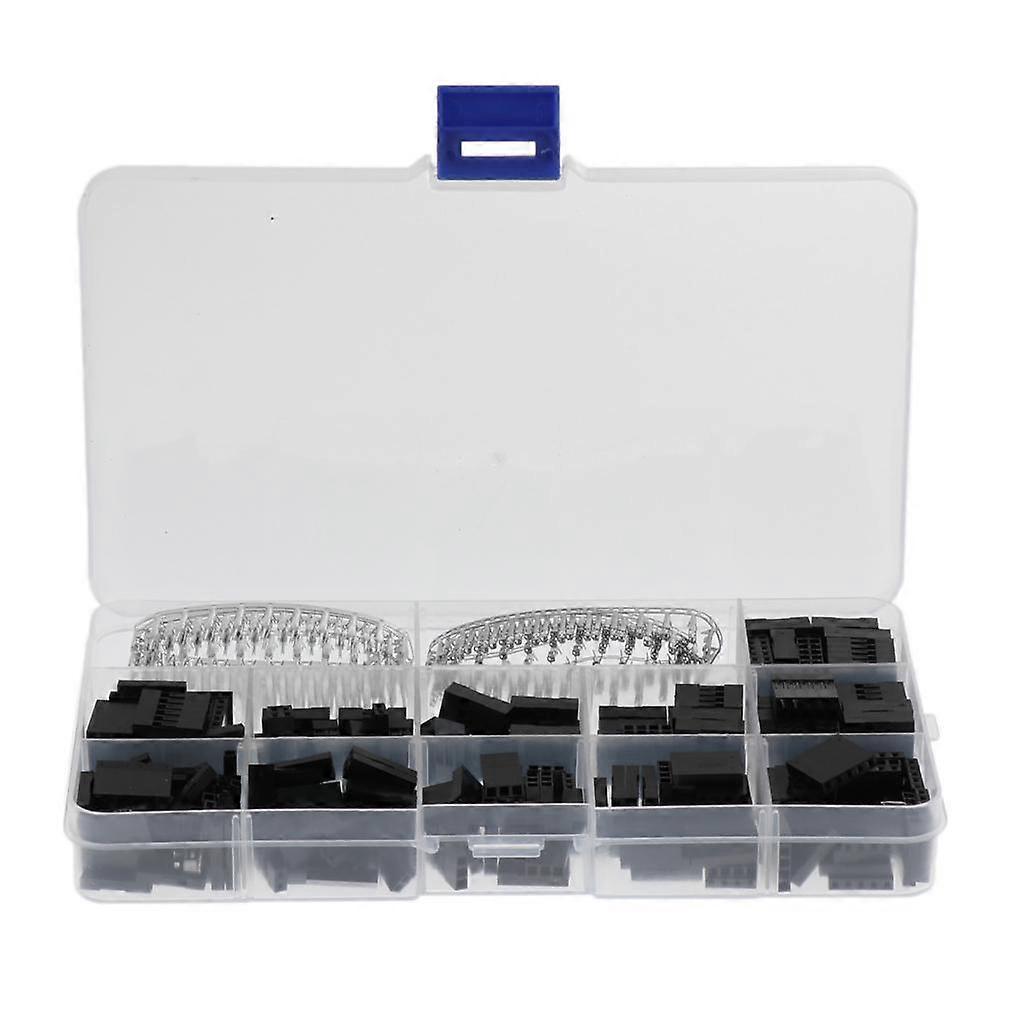 420 Pcs 2.54mm Pitch 4 5 6 Header Terminal Connector with