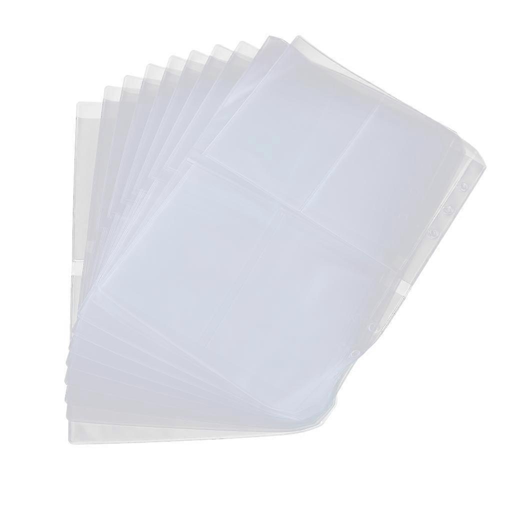 10 Pcs Document Pouch A5, Document Folder, Brochure s, Plastic