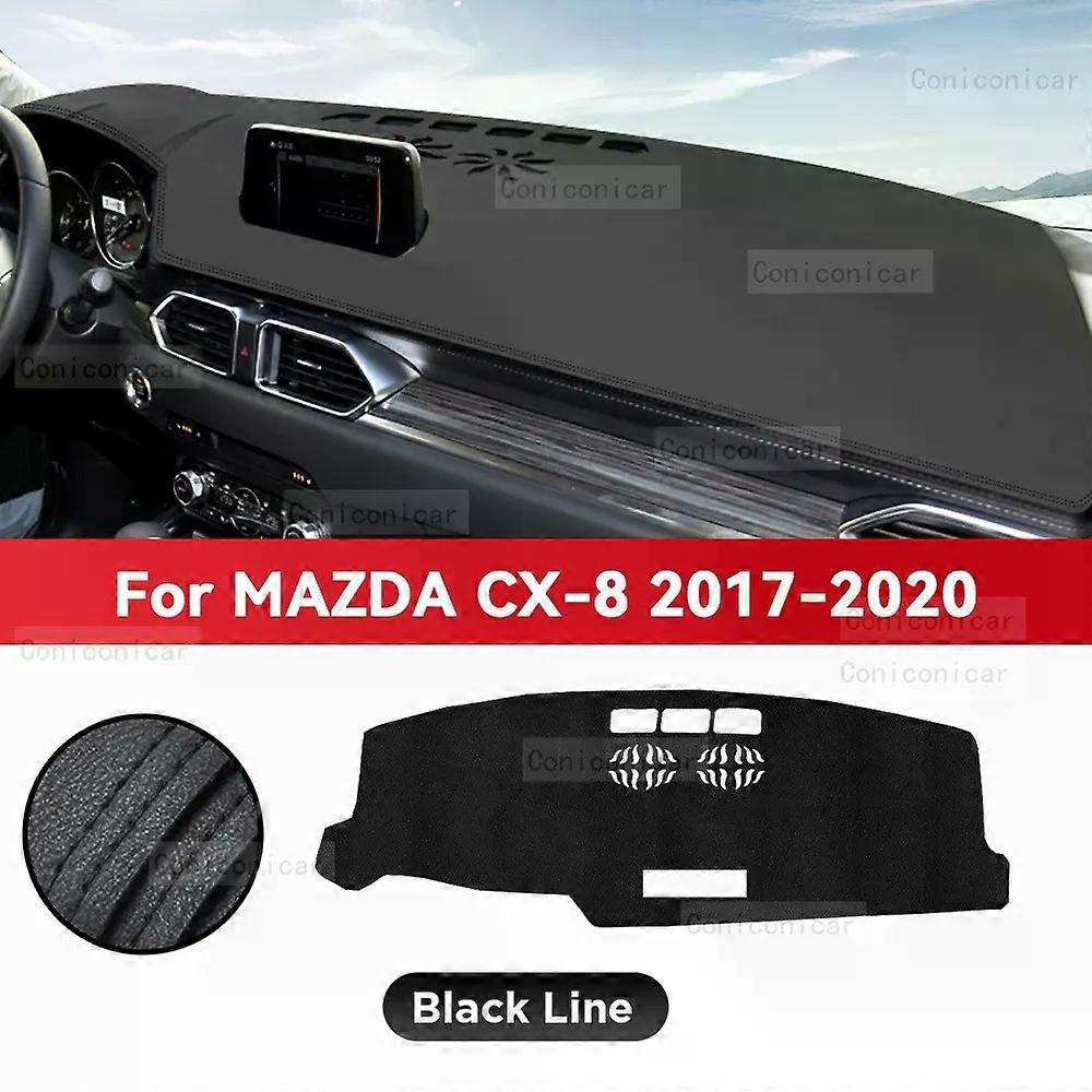 Dashboard Cover Mat Protective Pad For MAZDA CX-8 CX8 2017-2020 Car Accessories Dash Board Sunshade Anti-UV Carpet Dashmat