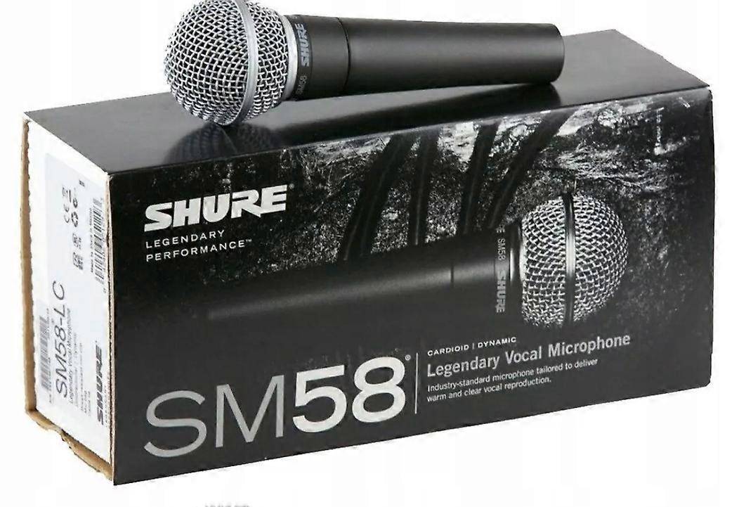 Shure Sm58lc langallinen laulumikrofoni