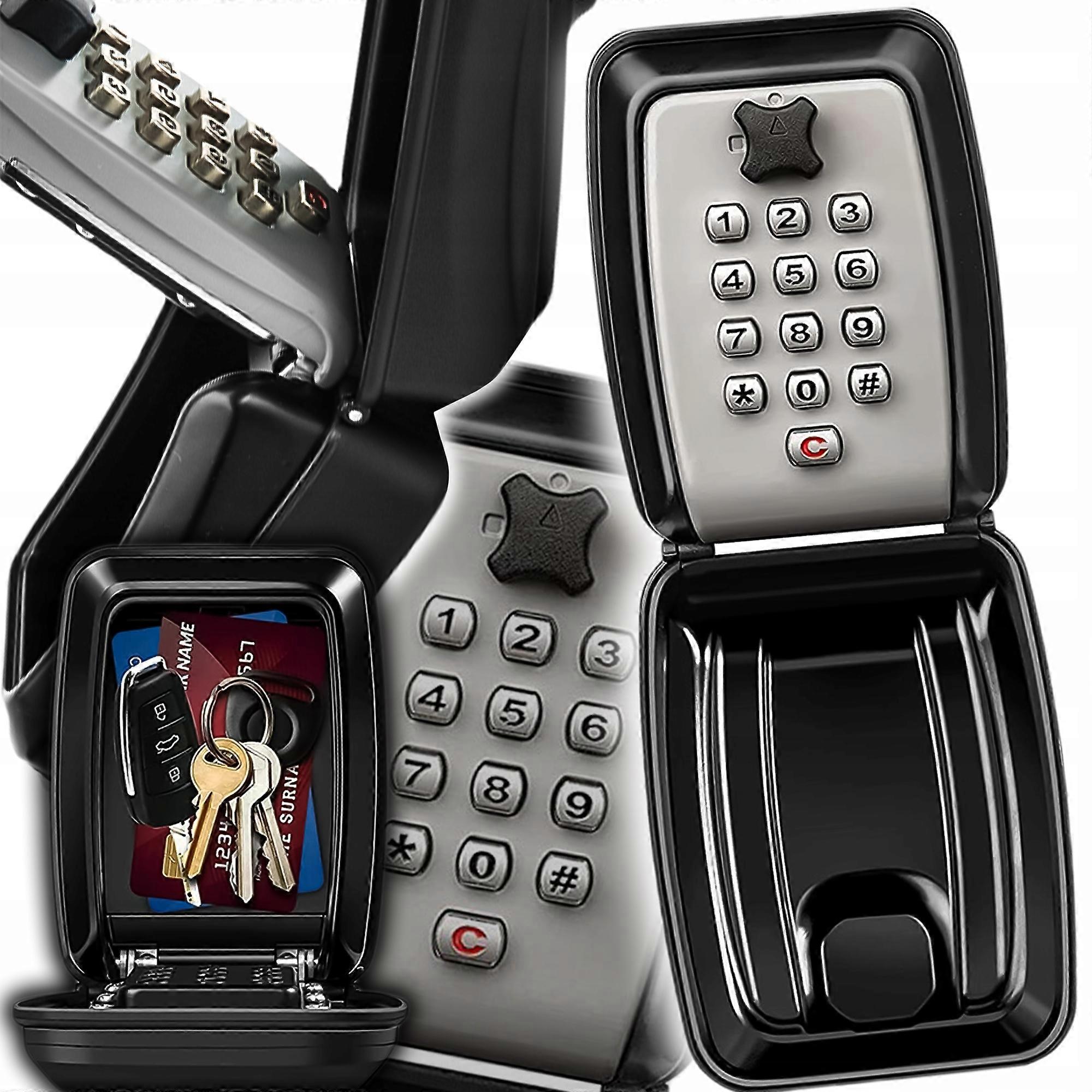 Metal Key Safe Box Cabinet Code Box Airbnb Booking