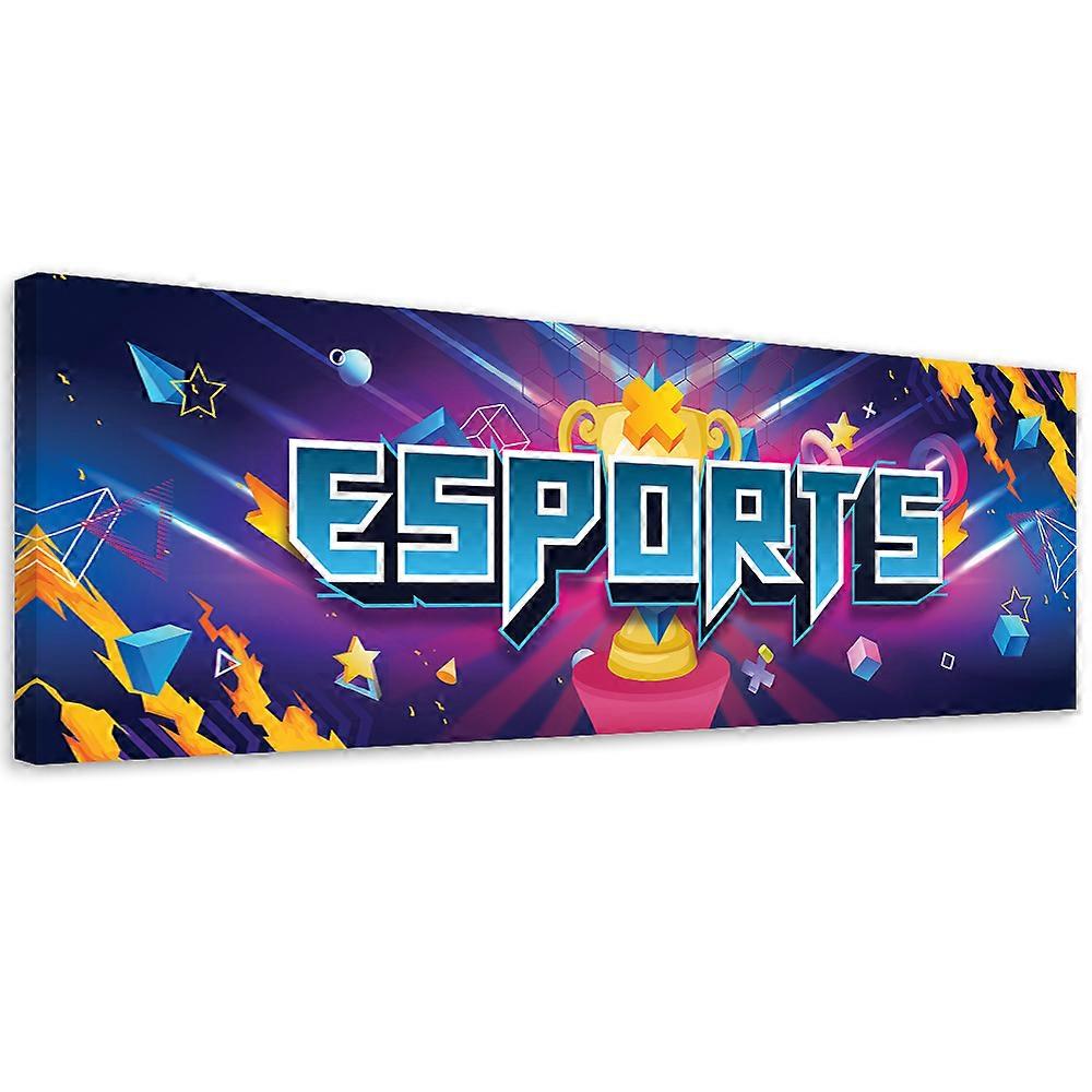 Lienzo para un jugador abstracto - 120x40