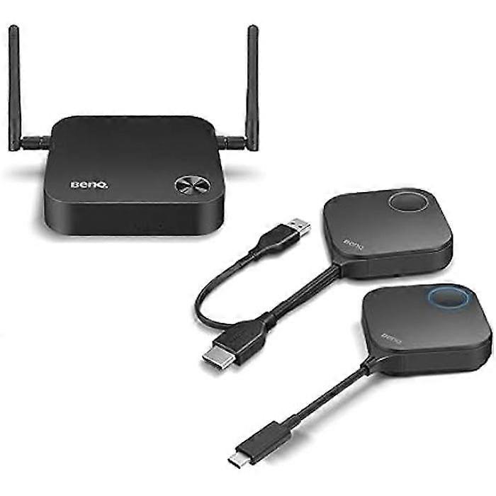 Wireless Presentation System - BENQ - WDC10C - USB-C and HDMI - WPA2 Security - AES 128 bits