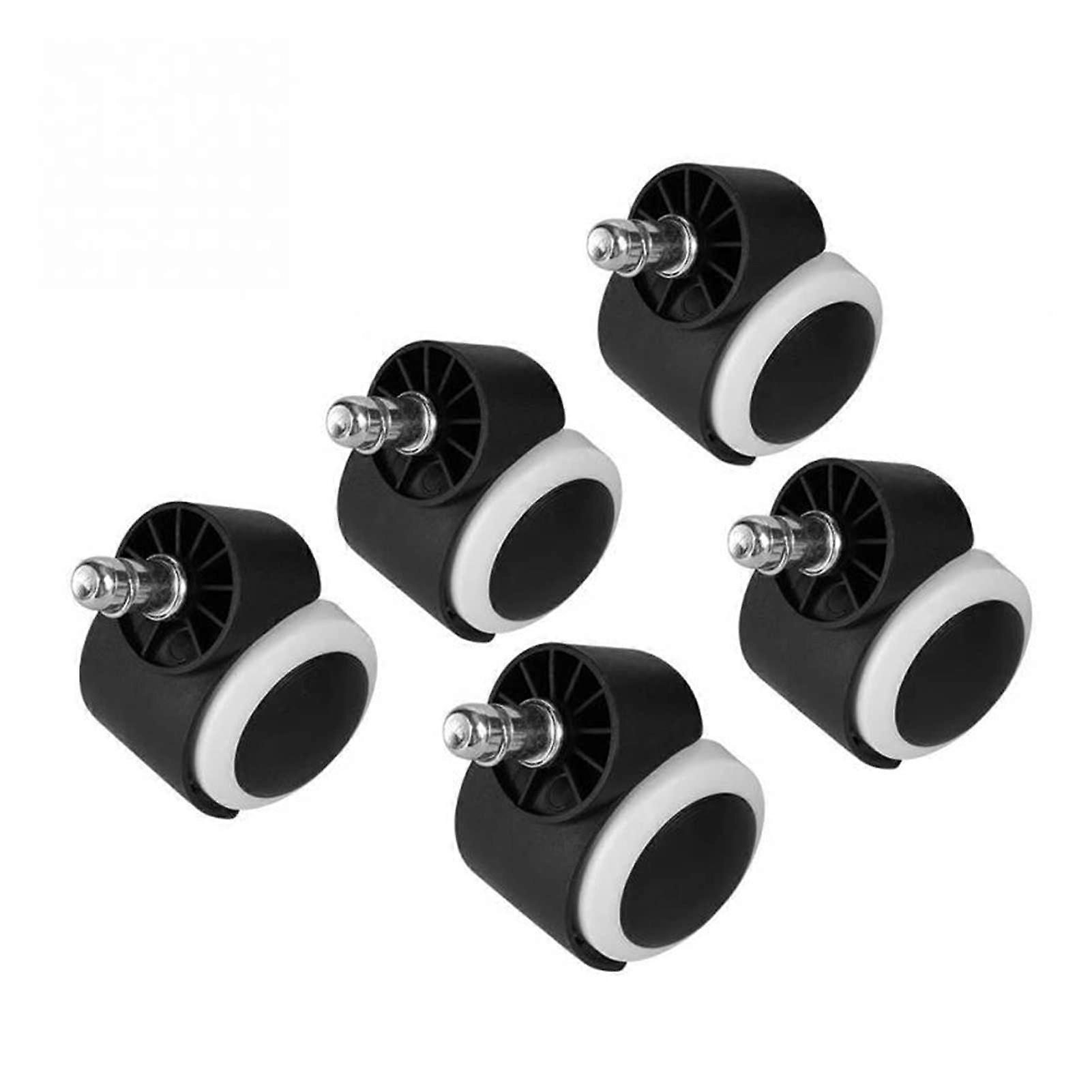 Caster Wheels 2-Inch PU Roller Replacement Wheels For Sofa Legs 5-Piece Set