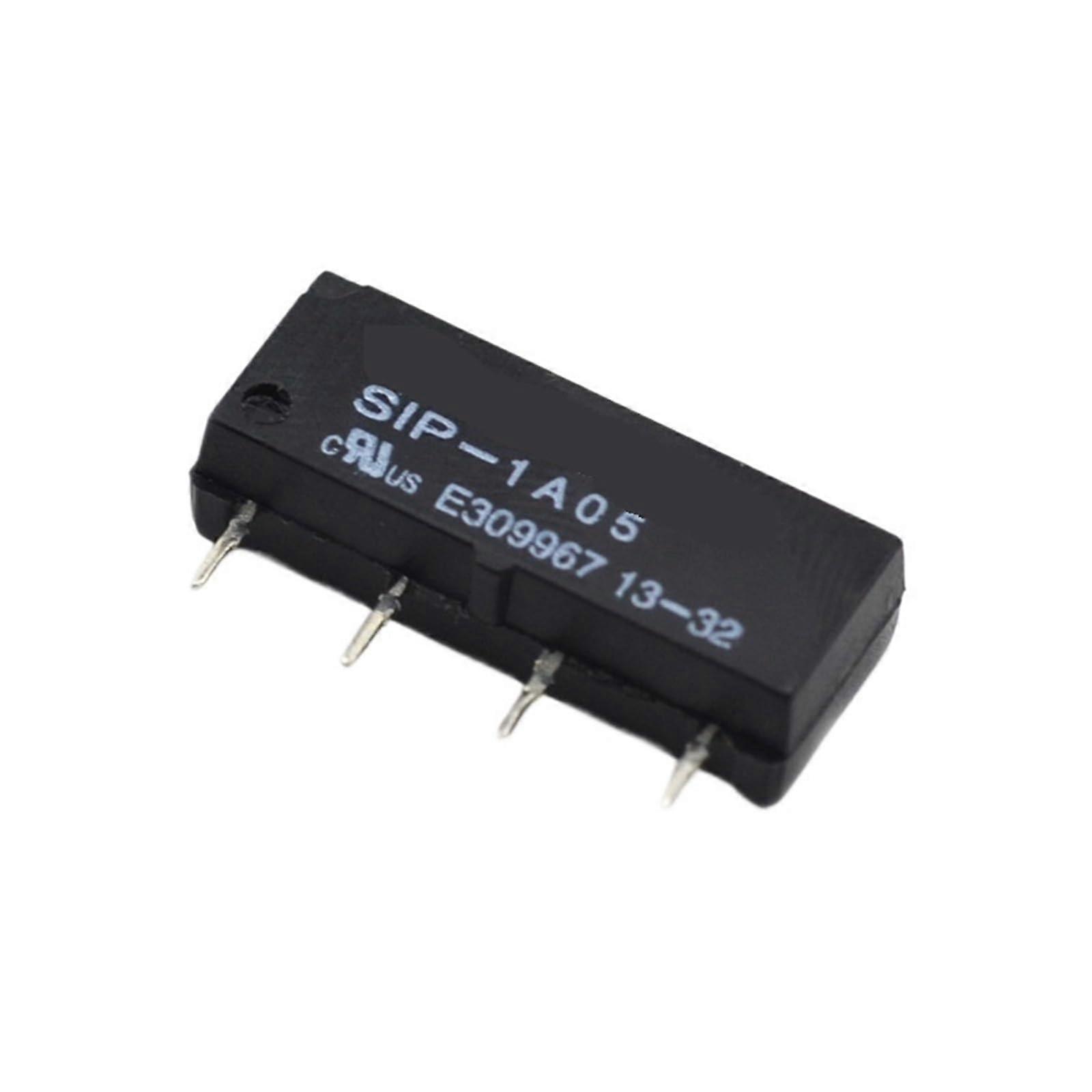 Reed Switch Relay SIP1A05 SIP1A12 Normally Open 4pin 1A Direct Plug 1A05(SIP1A05)