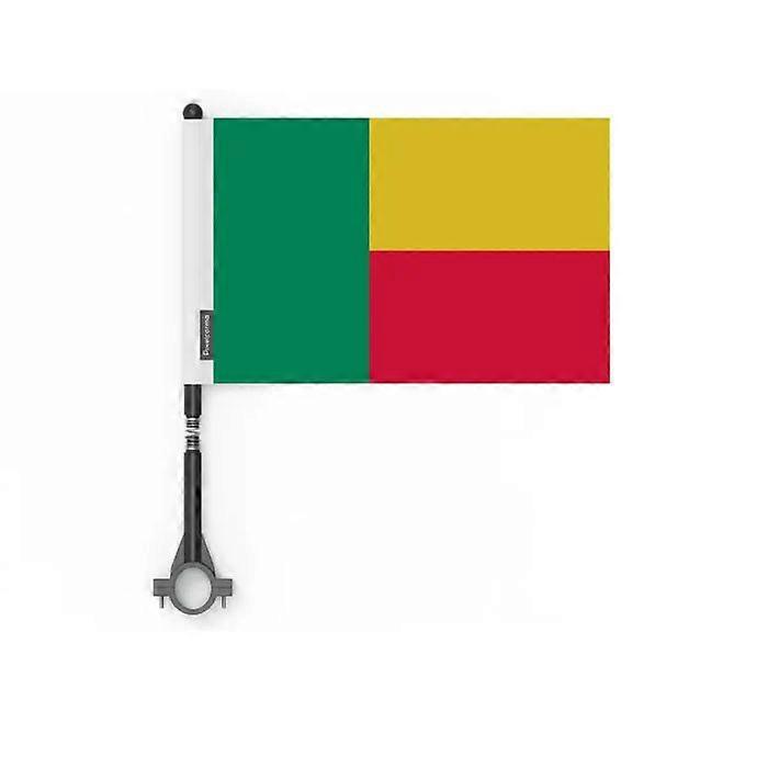 Flag - Benin - 20 pieces - 14 x 21 cm - Polyester - Double-sided print
