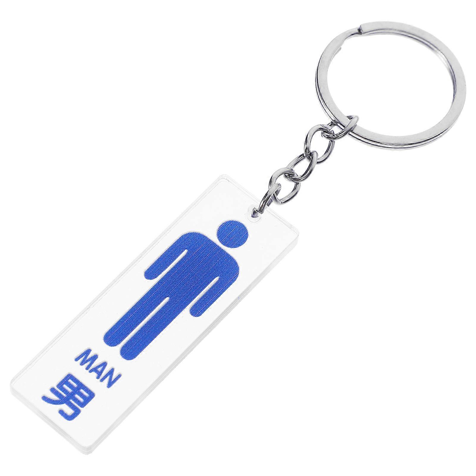 Decorative Keychain for Restroom Pass, Combining Functionality and Aesthetic Appeal