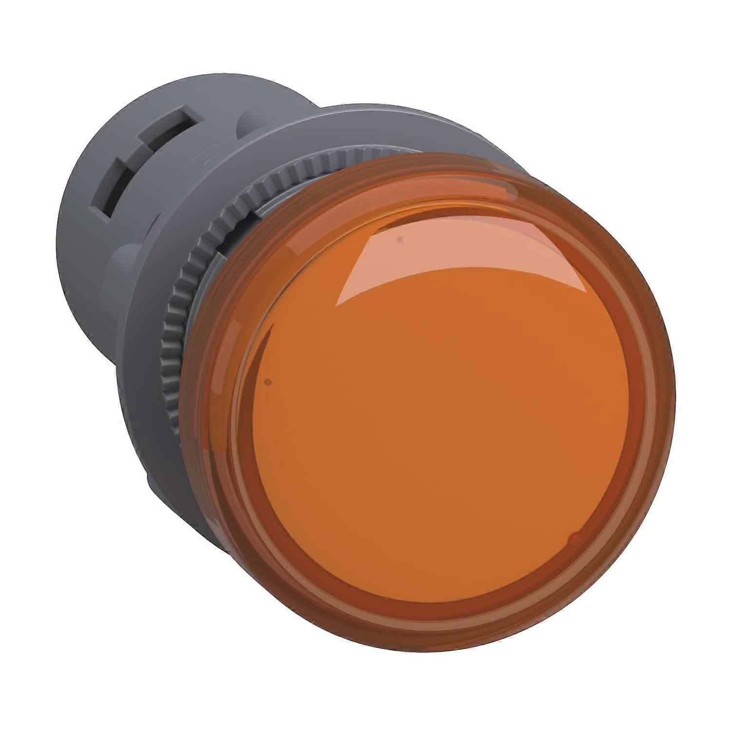 XA2EVM5LC XA2 Indicator Light Orange LED Bulb 220-230V AC Round Built-in BA 9s Base 22.5mm Diameter