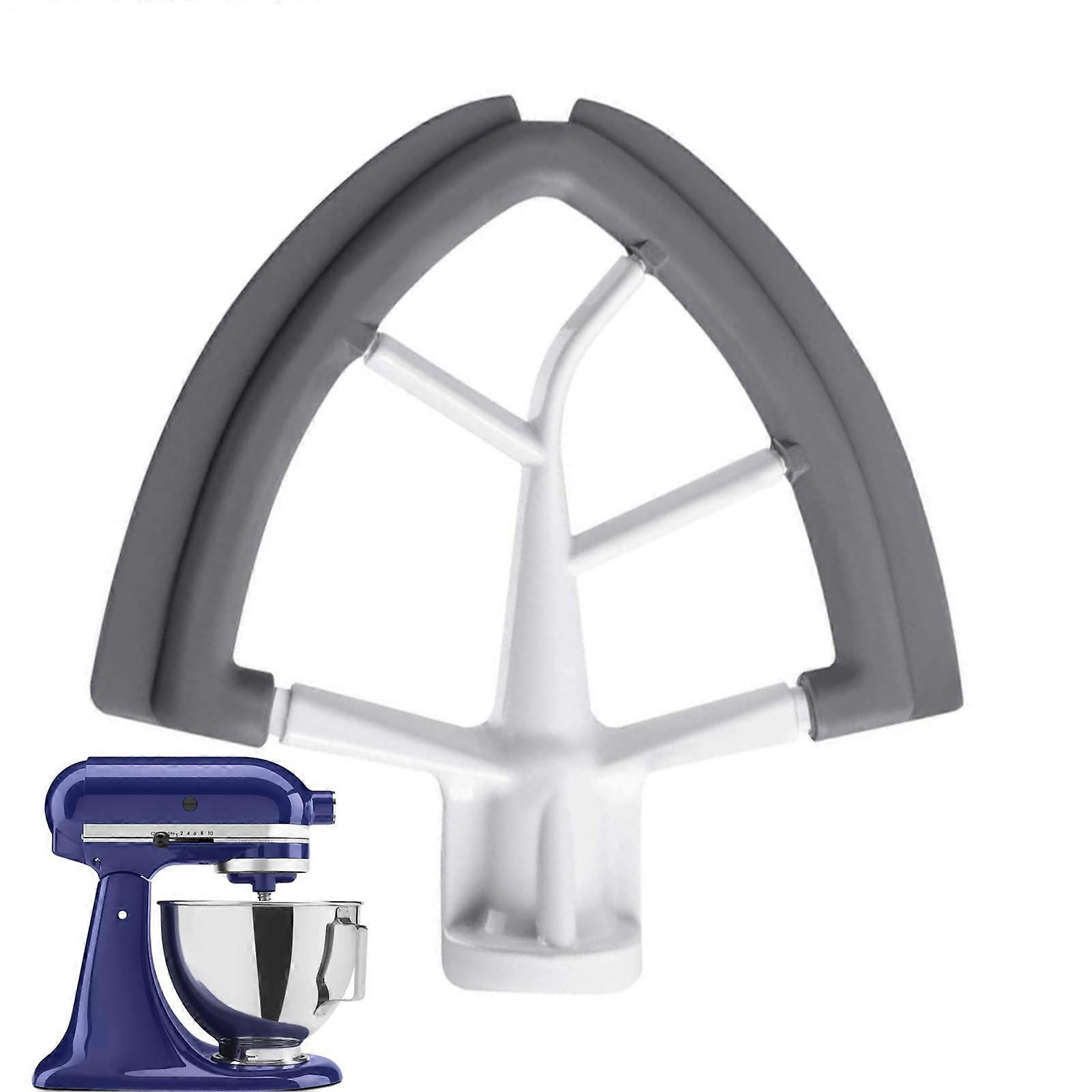 Silicone Edge Scraper for Stand Mixer, Flex Edge Paddle with Bowl Scraper, Compatible with Dough Mixers and Baking Tools