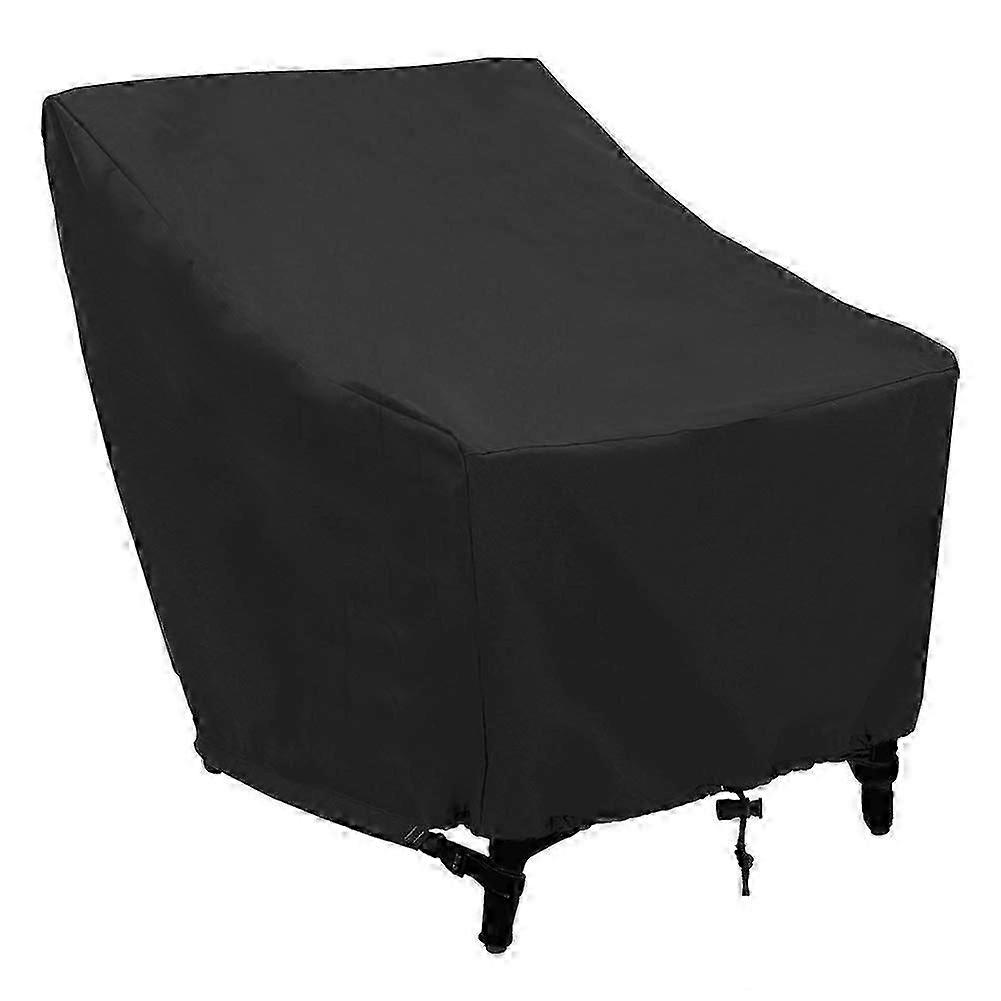 Protective Cover for Stackable Garden Chairs, Patio Cover Anti-UV/Windproof/Waterproof 210D Oxford