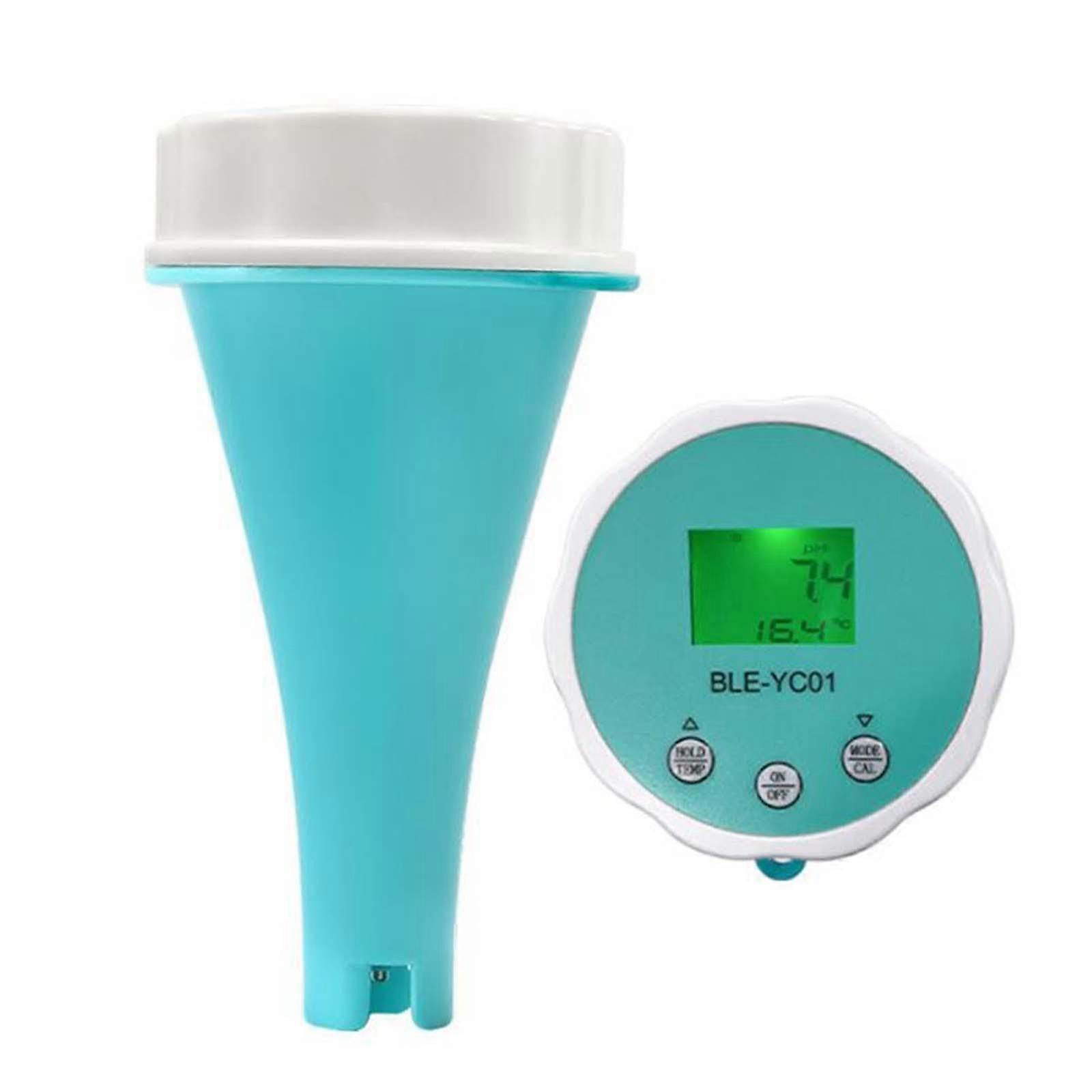 6 in 1 Water Quality Tester Temperature Meter Digital Water Detector Quality for Swimming Pool Drinking Water Hydroponics Ref: 7918