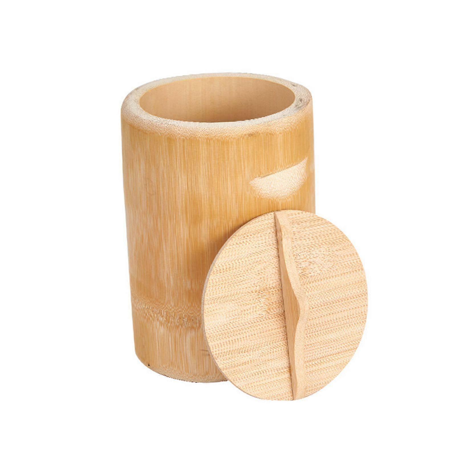 Bamboo Steaming Rice Bucket Container for Kitchen, Ideal for Preparing Tofu Pudding for One Person