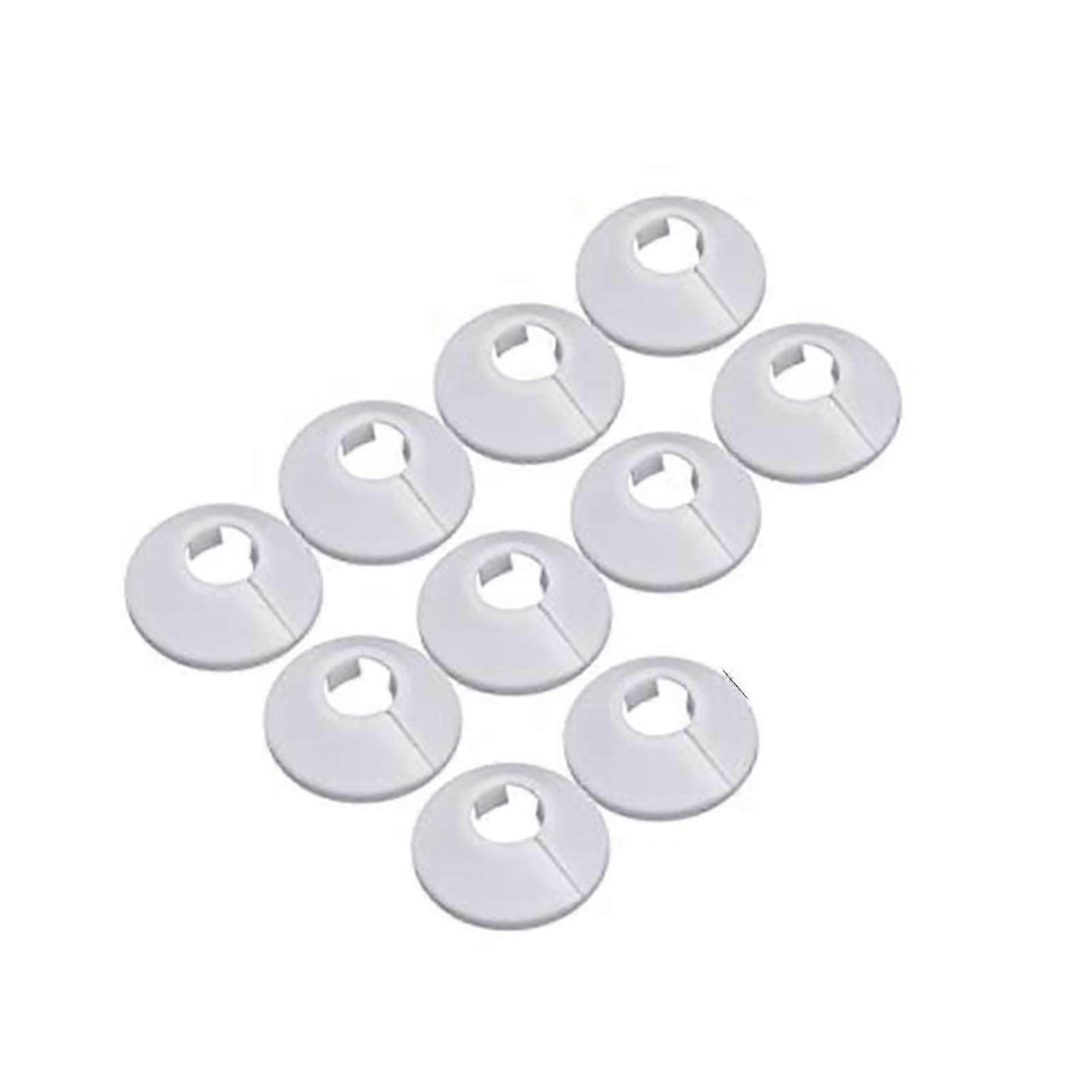 10pcs ομαλή κάλυψη σωλήνων καλοριφέρ επιφάνειας για την εύκολη εγκατάσταση, βολική διακόσμηση σωλήνων σωλήνων τοίχων για την εγχώρια παροχή