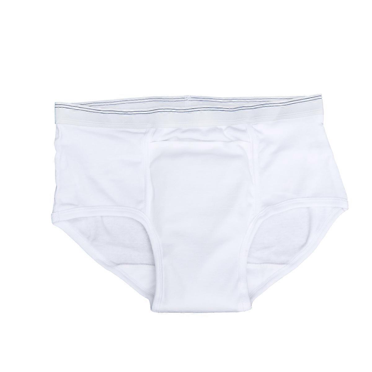 Comfortable Cotton Men's Briefs with Reliable Leakproof Performance
