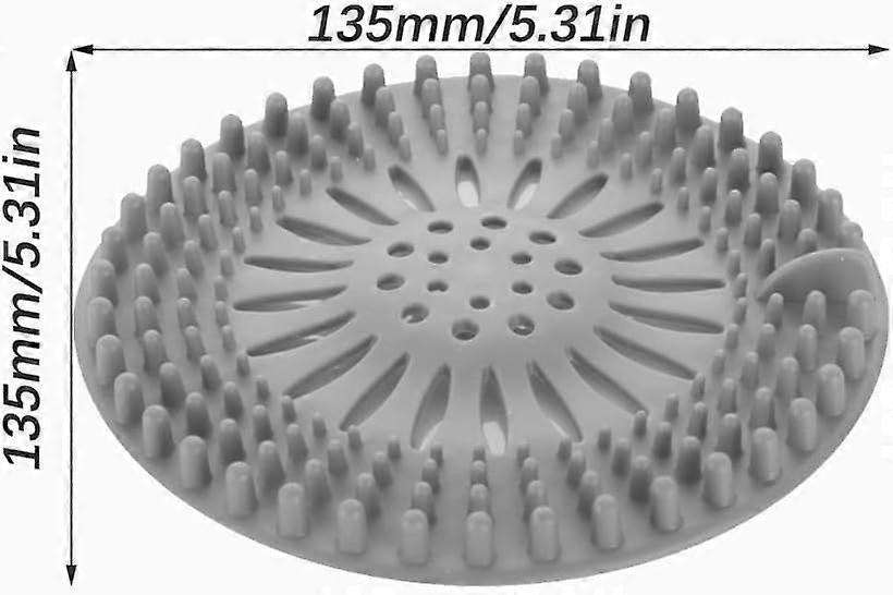 Drain Filter Silicone, Tub Drain Cover2Pcs