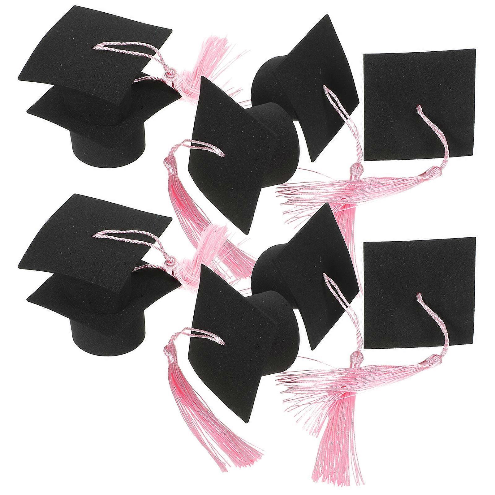 Lightweight Mini Graduation Cap Ornament for Versatile Cake Decorating