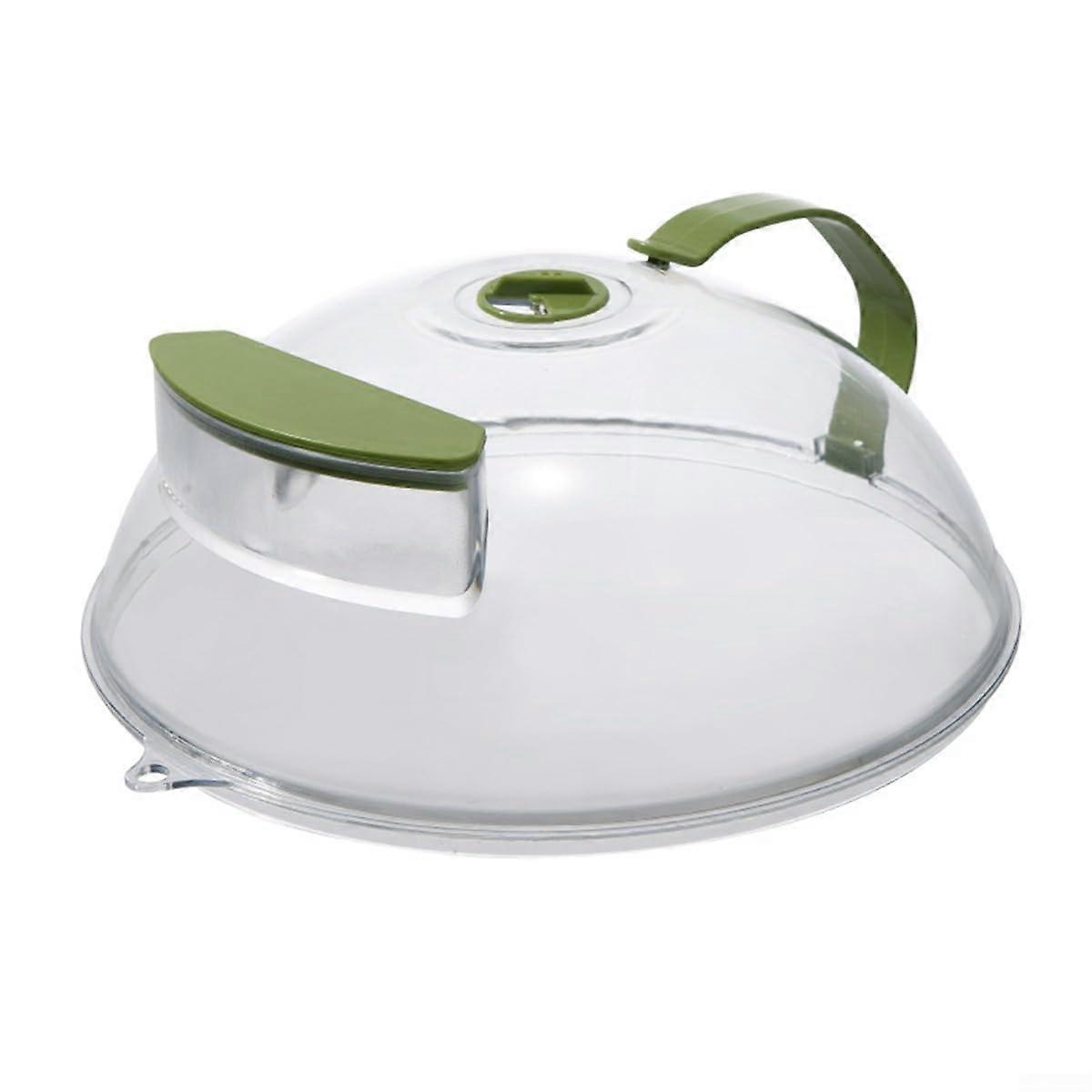 Microwave plate cover, 25.4 cm, perfect for blocking splashes while cooking (A)