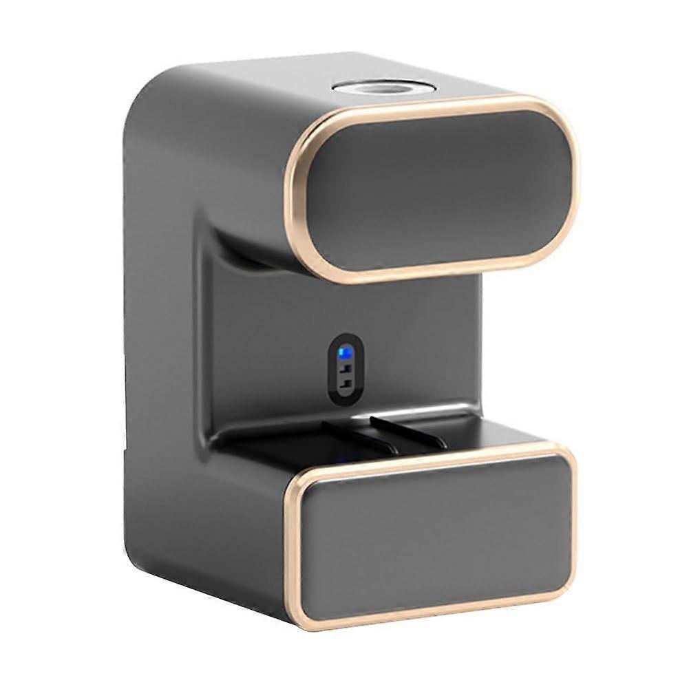 Automatic Toothbrush Dispenser Electric Paste Holder Wall Mounted Black for Bathroom 1 Piece Durable Design