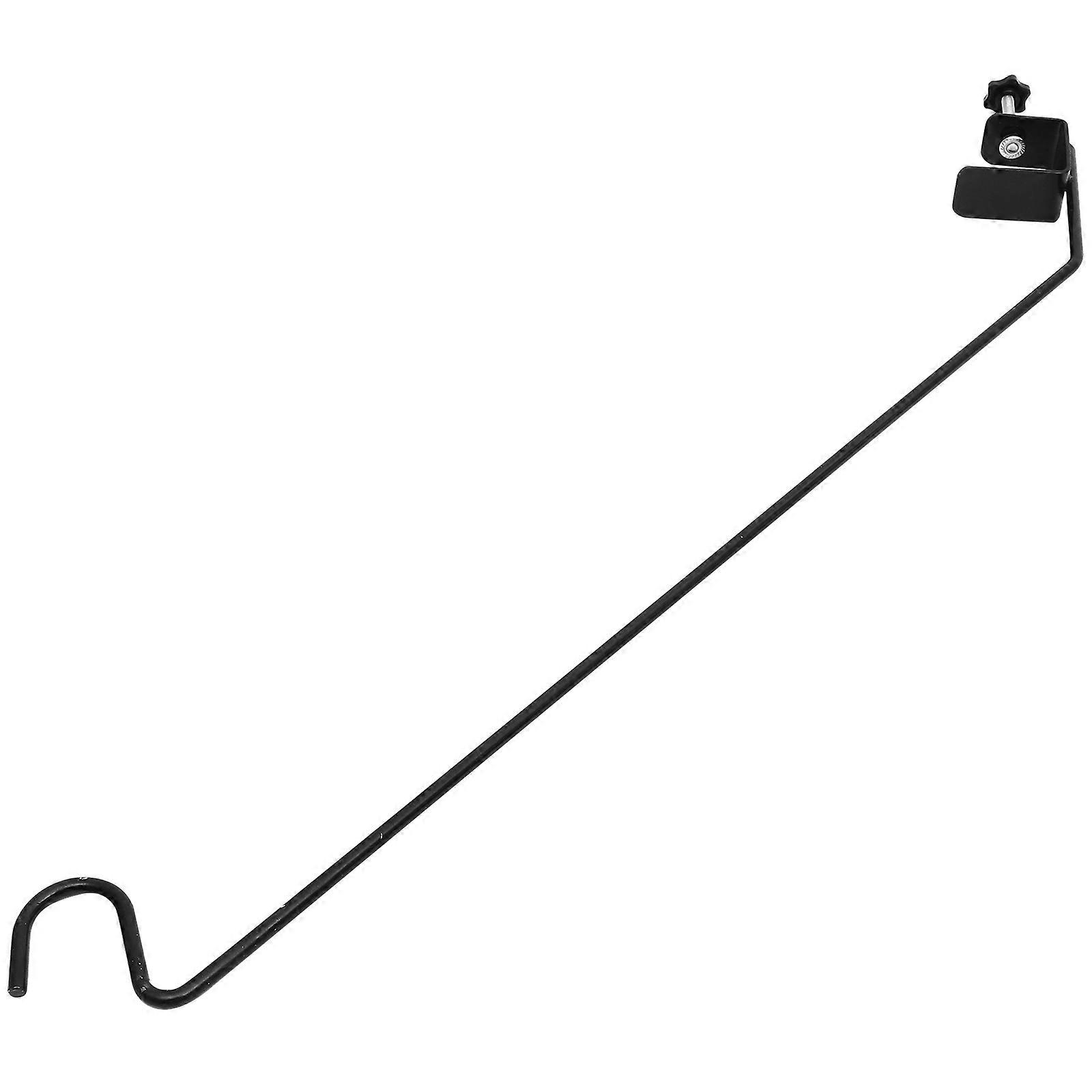 Balcony Shepherd Hook, Robust Hook for Bird Feeder and Outdoor Lantern Hanging