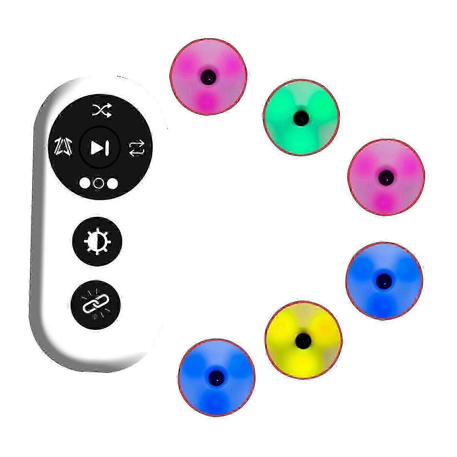 6 buc Lumini de antrenament de reacție Led Running Reflex Training Lamp Light Fitness