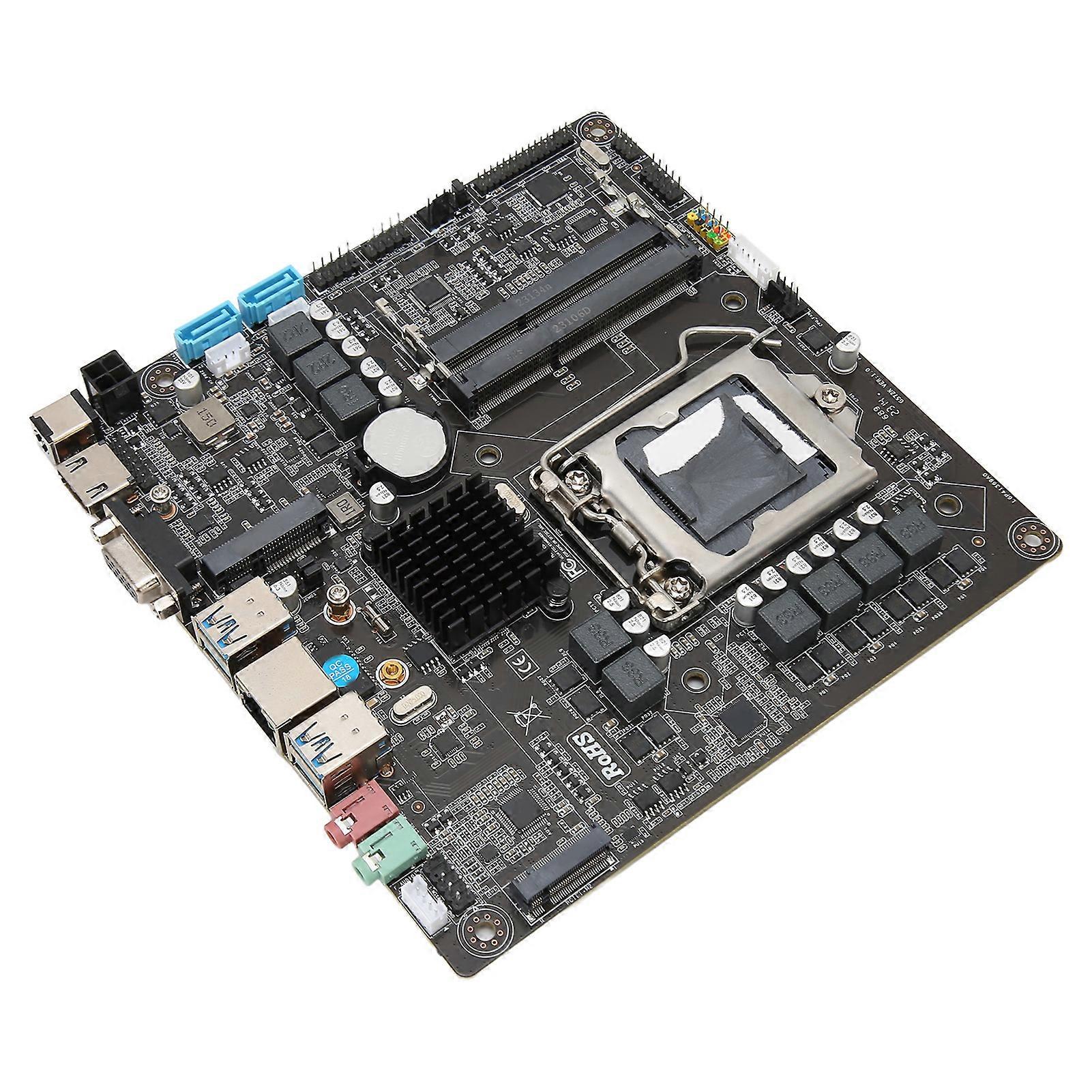 B250 Micro ITX Motherboard Dual Channel DDR3 Unterstützung VGA RJ45 Port für 6. 7. 8. 9. Generation für I5 9400 CPU 